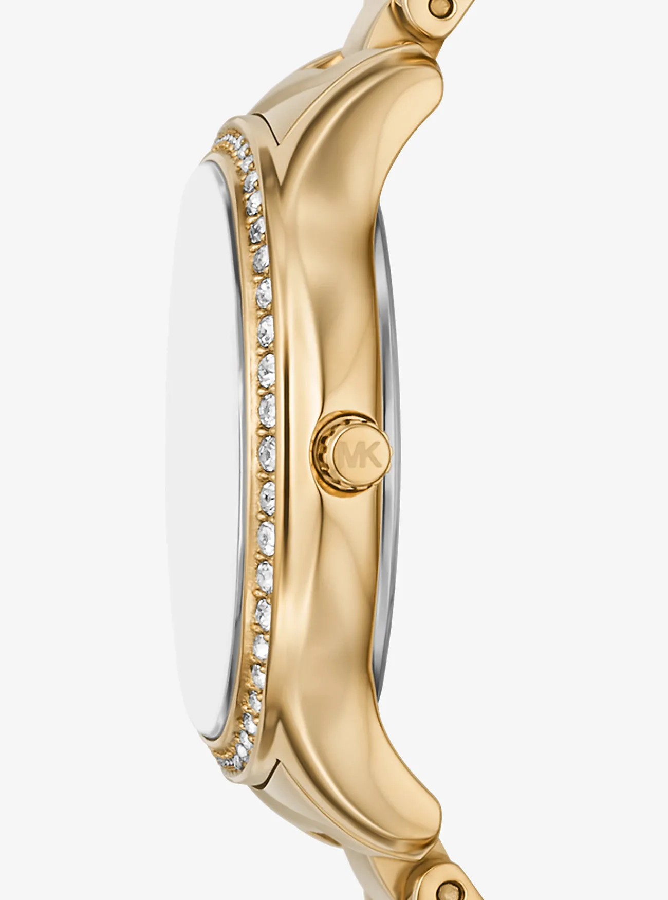 Michael Kors Horloge Sage met siersteentjes, kleurig en mini GOUD Online