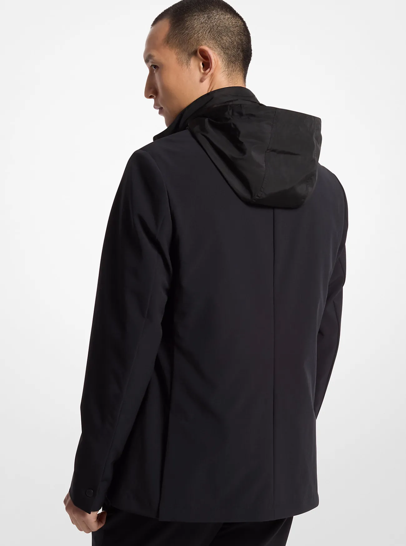 Michael Kors 2-in-1-blazer van gemengd materiaal ZWART Best