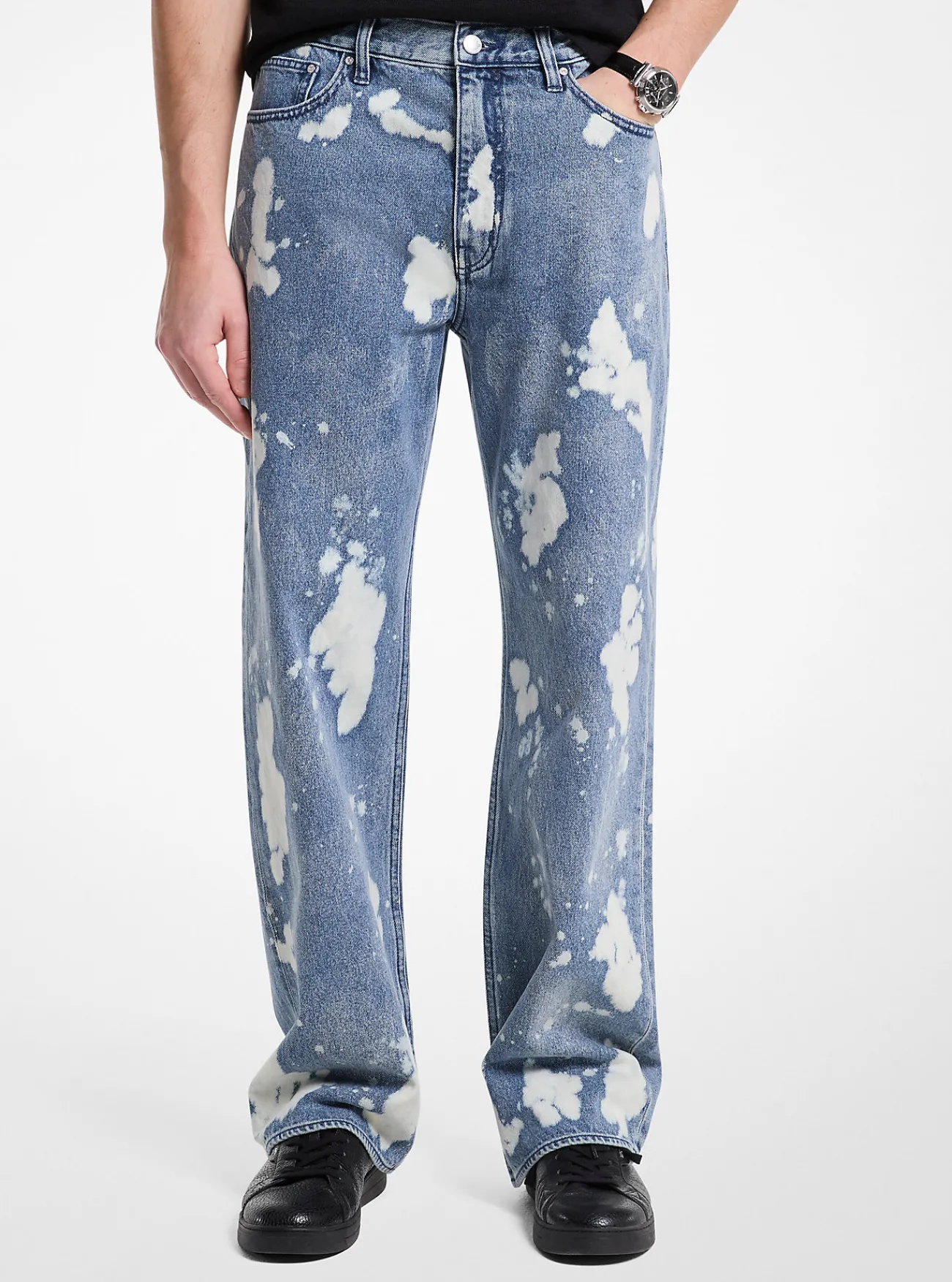 Michael Kors Jeans Arden met een relaxte pasvorm en spetters UNIONMETWASSING Hot