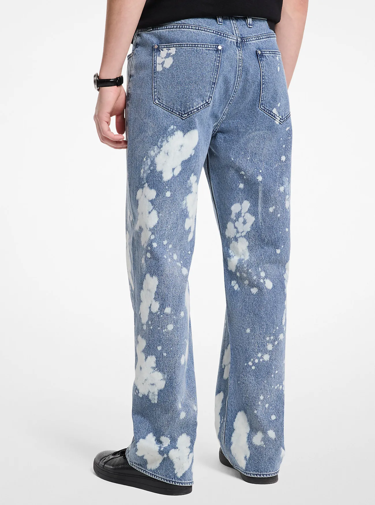 Michael Kors Jeans Arden met een relaxte pasvorm en spetters UNIONMETWASSING Hot