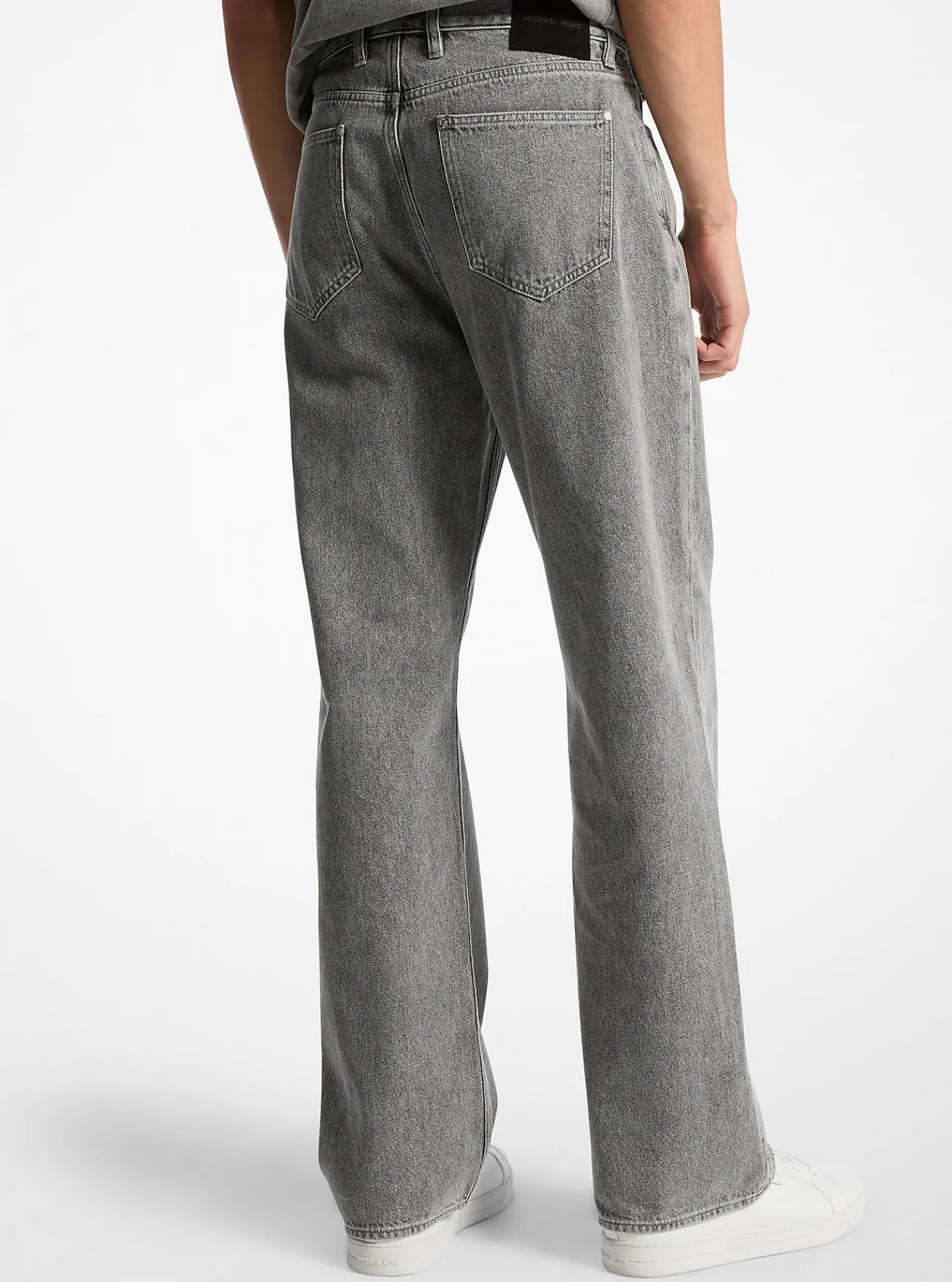 Michael Kors Jeans Arden met relaxte pasvorm en wassing BETONNENWAS Clearance