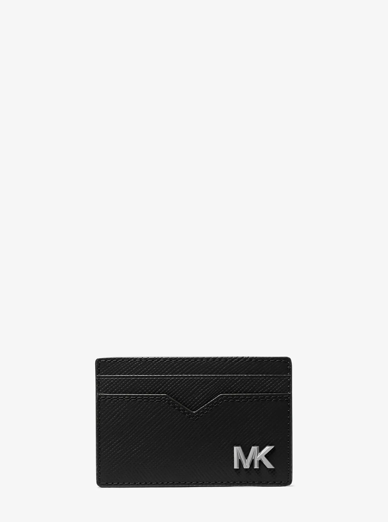 Michael Kors Kaarthouder Edison van saffianoleer ZWART Fashion