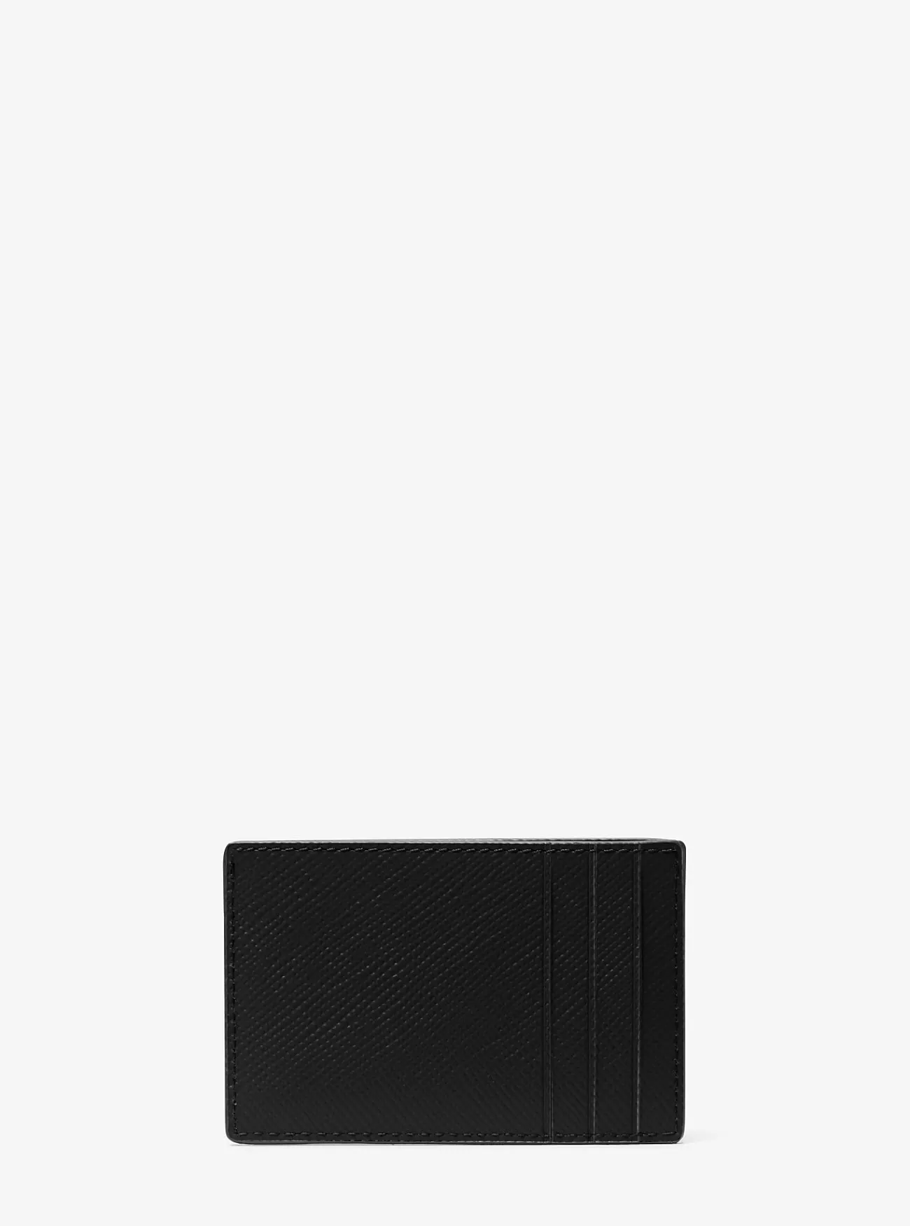 Michael Kors Kaarthouder Edison van saffianoleer ZWART Fashion
