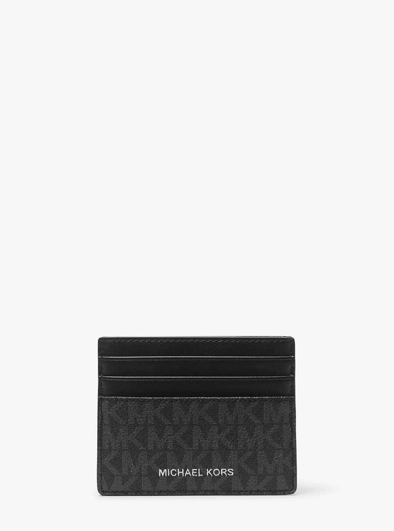 Michael Kors Kaarthouder Greyson met logo, groot ZWART Hot