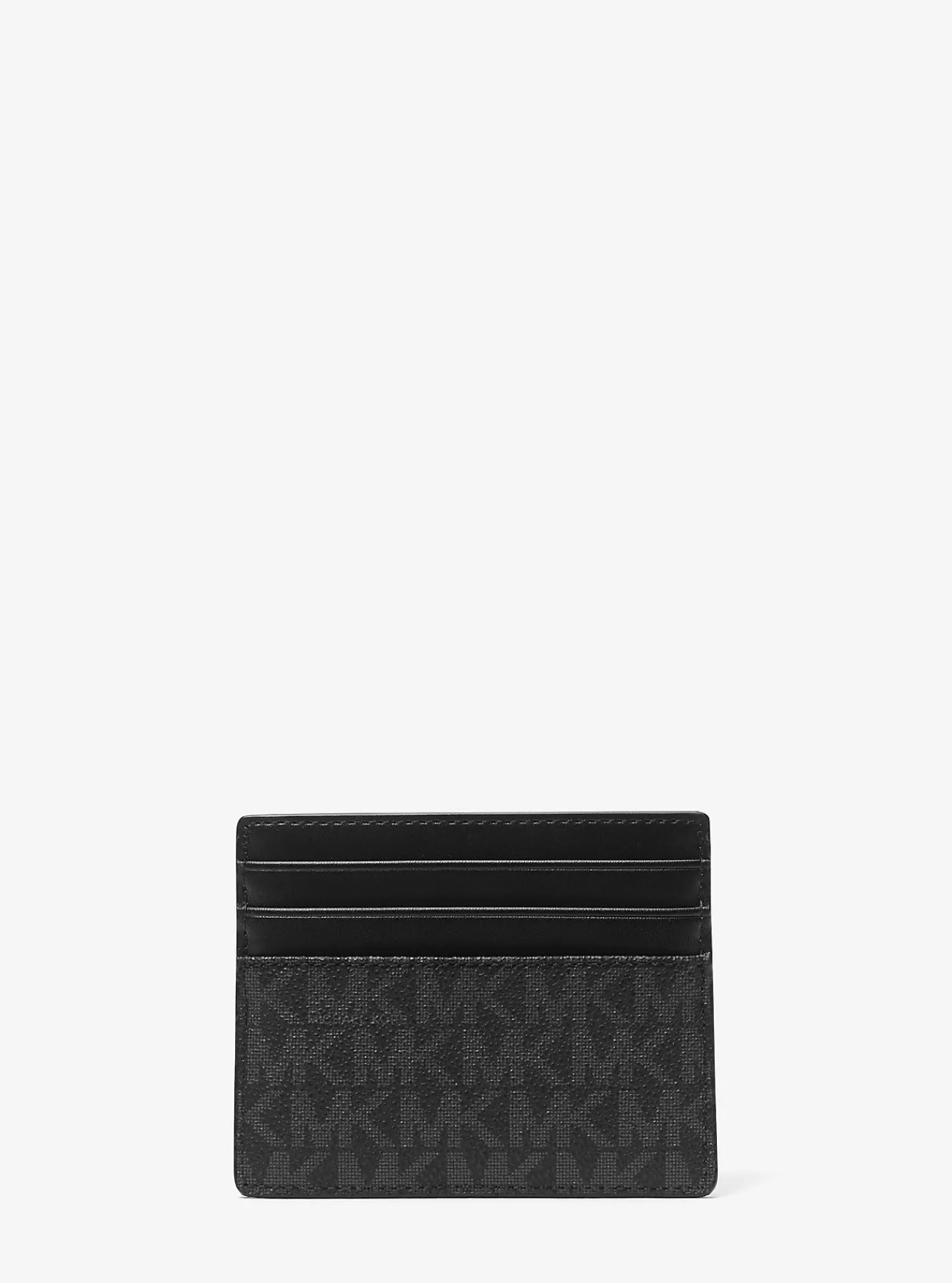 Michael Kors Kaarthouder Greyson met logo, groot ZWART Hot