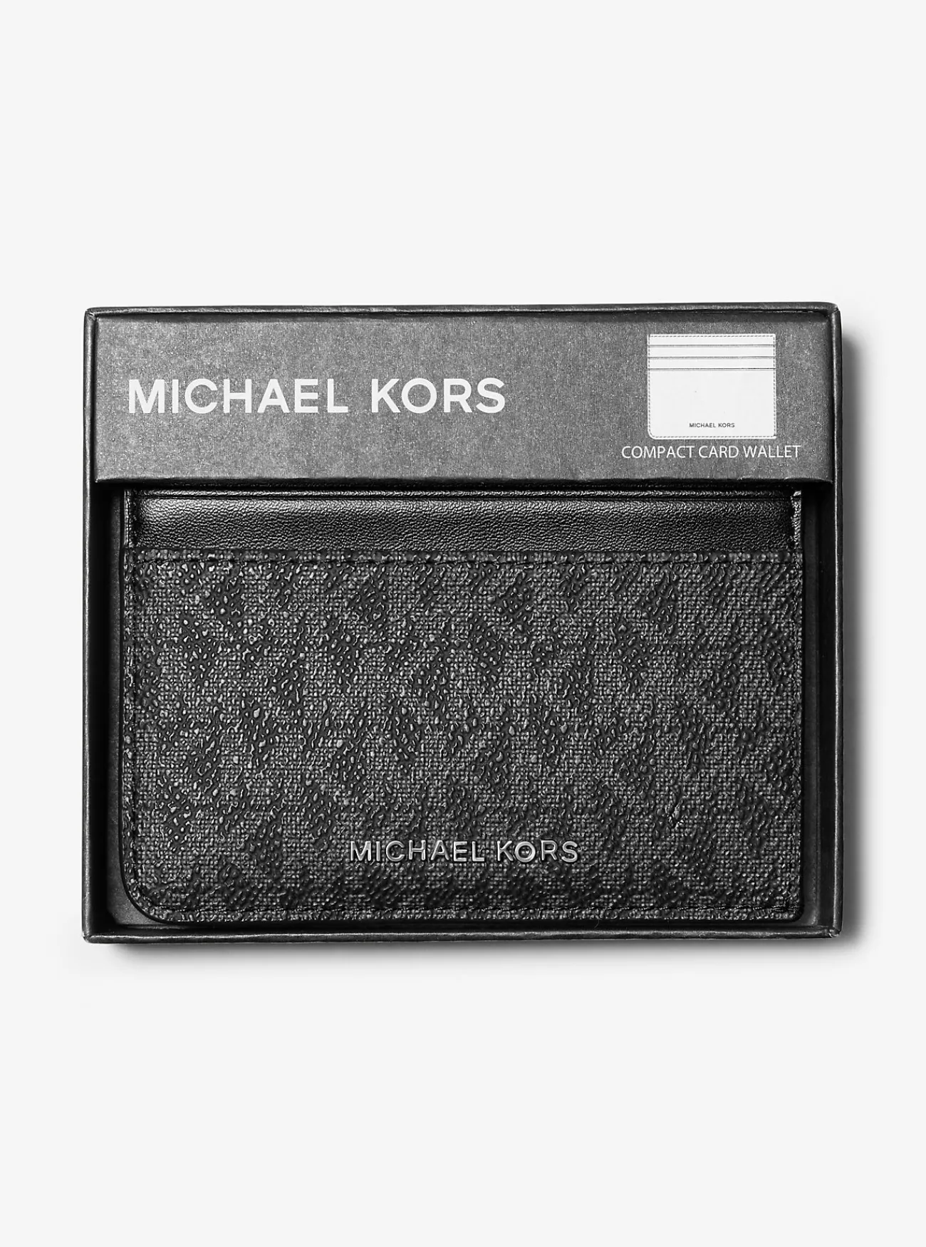 Michael Kors Kaarthouder Hudson met kenmerkend logo ZWART Online