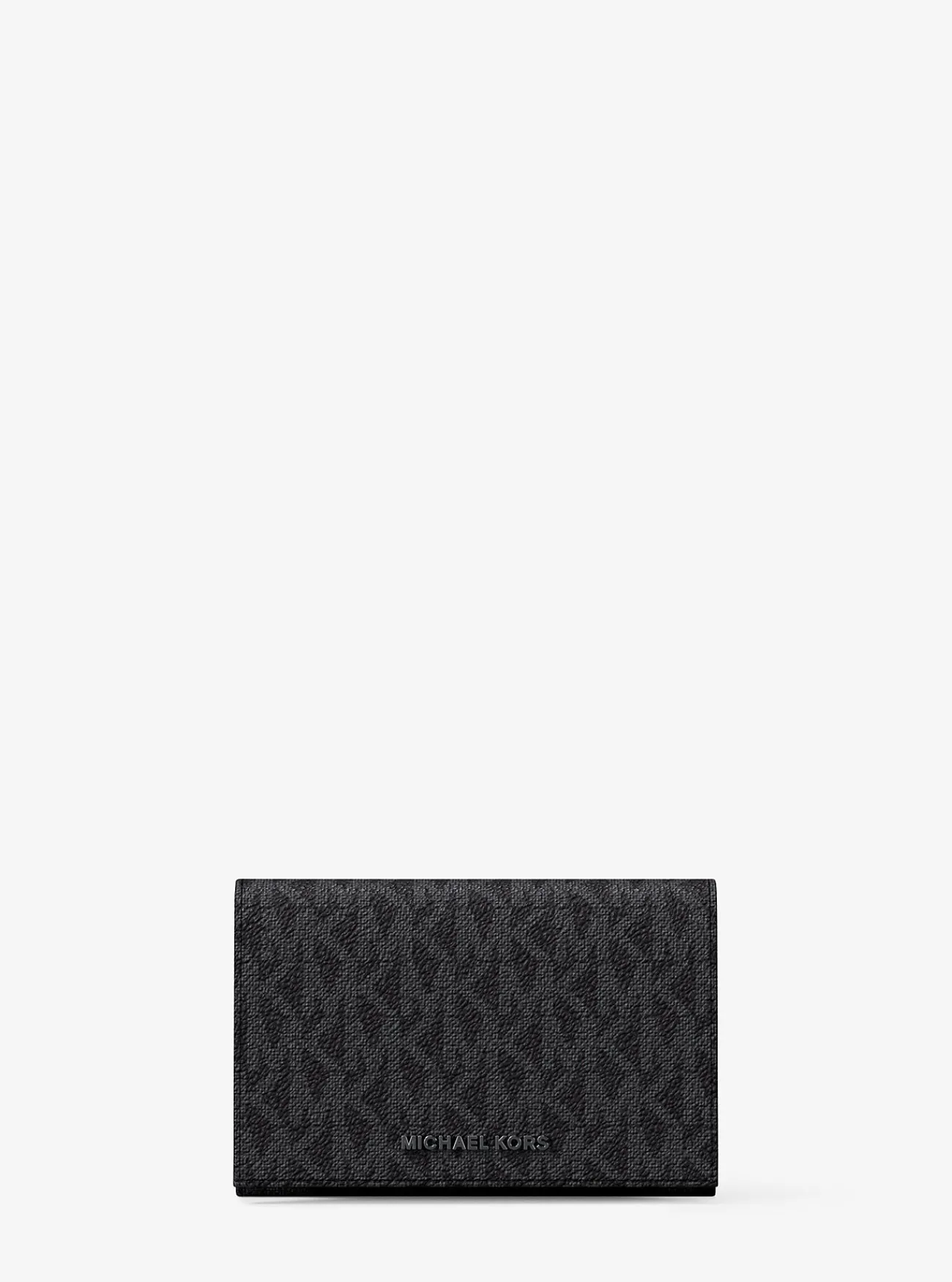 Michael Kors Kaarthouder Hudson met kenmerkend logo ZWART Clearance