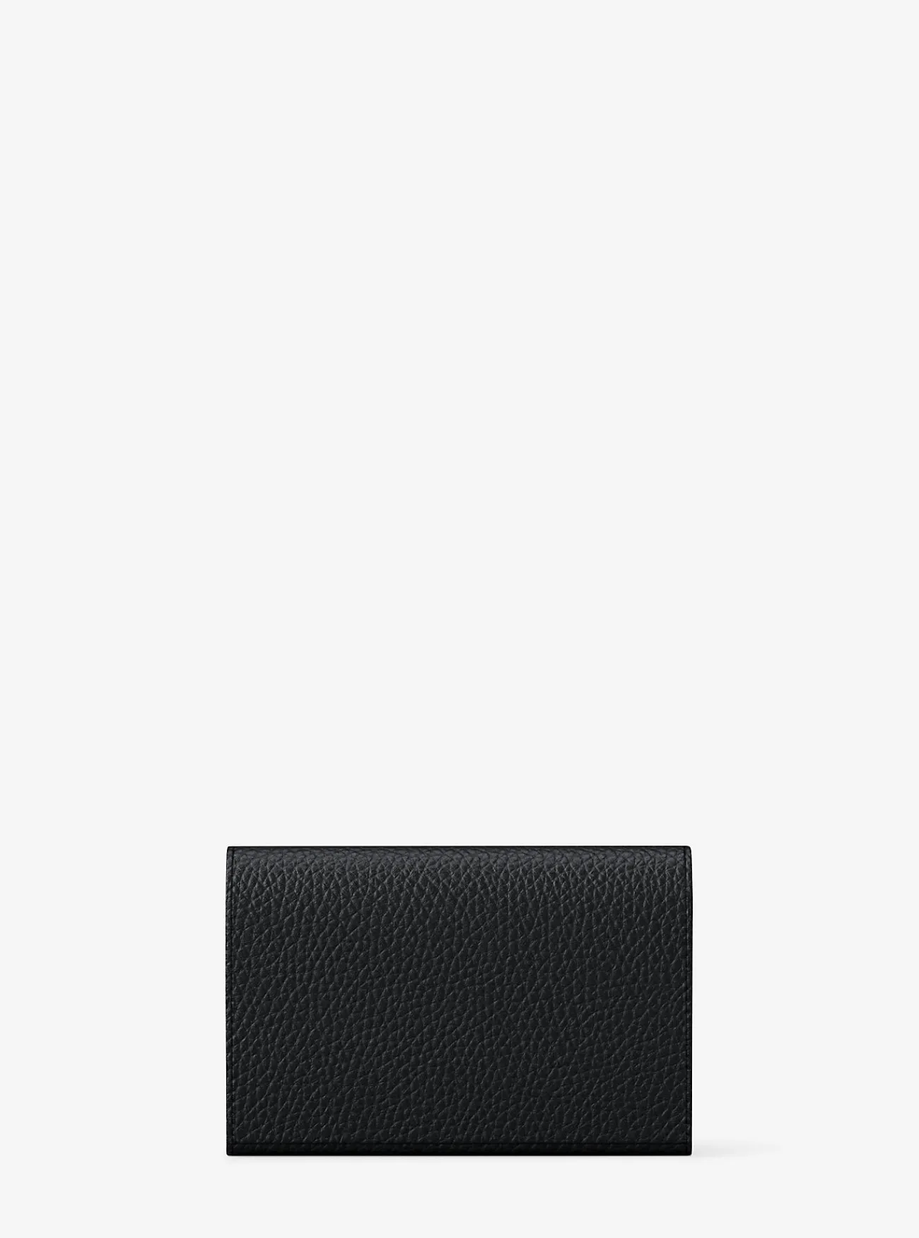 Michael Kors Kaarthouder Hudson van getrommeld leer ZWART Discount