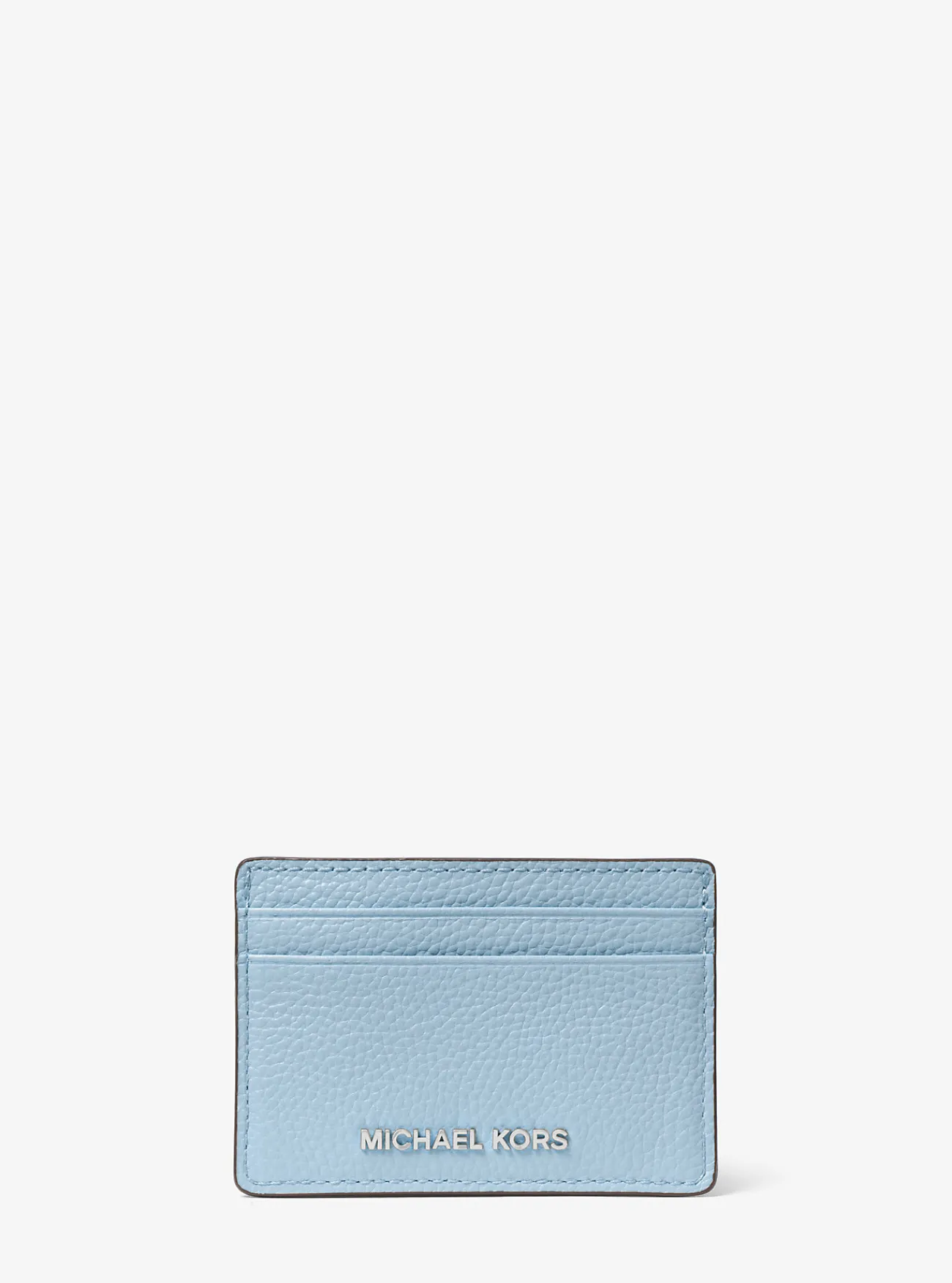 Michael Kors Kaarthouder van getrommeld leer CHAMBRAY Sale