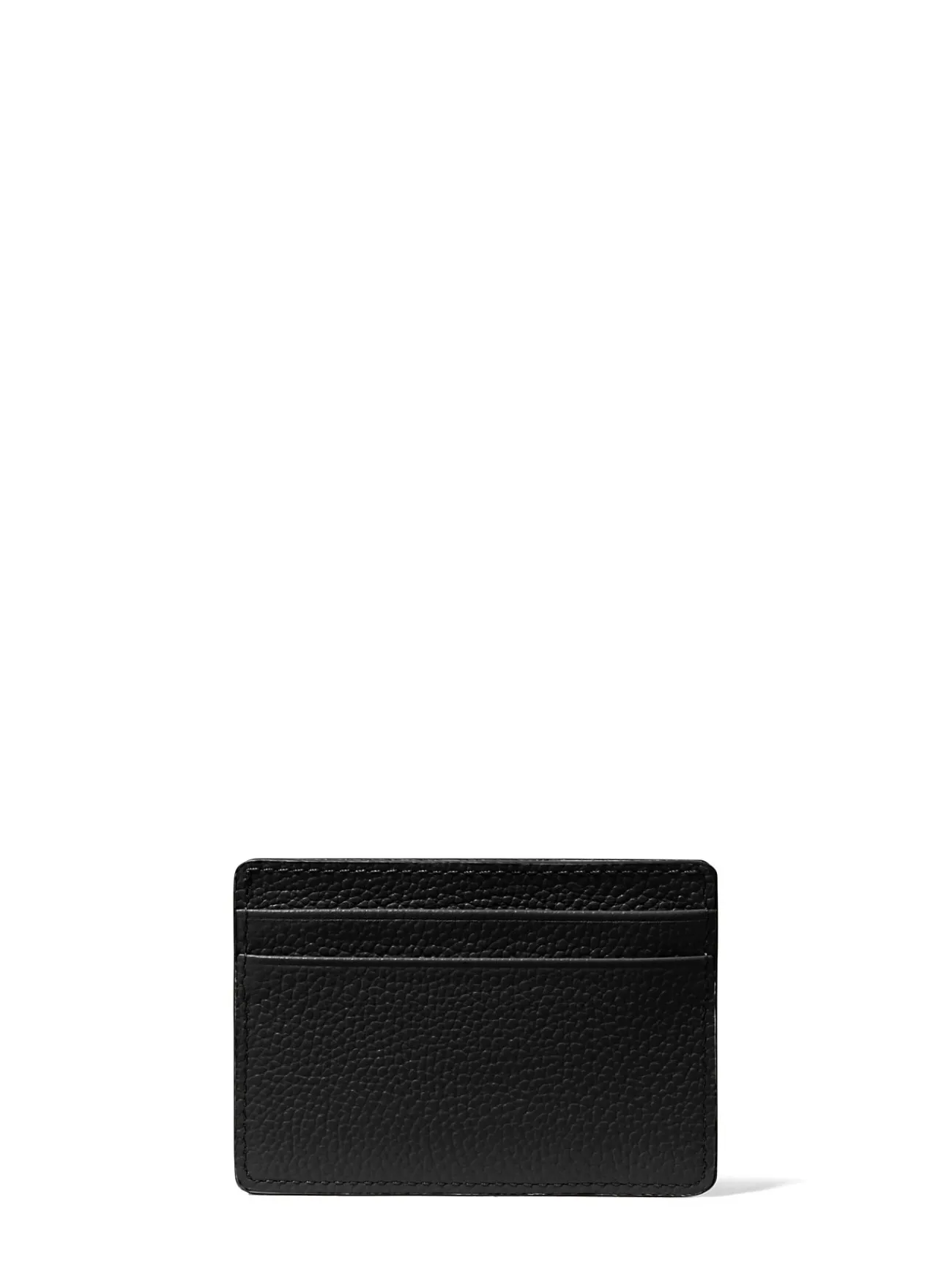 Michael Kors Kaarthouder van getrommeld leer ZWART Fashion