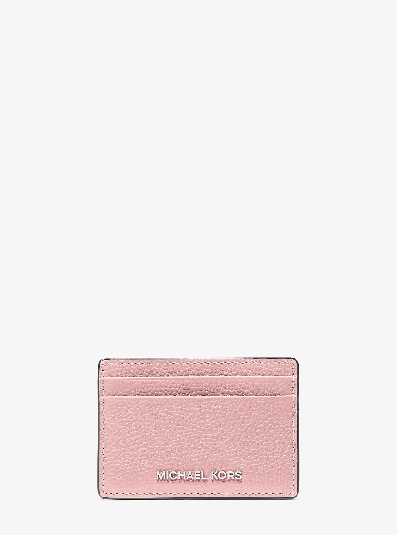 Michael Kors Kaarthouder van getrommeld leer ZACHTROZE New