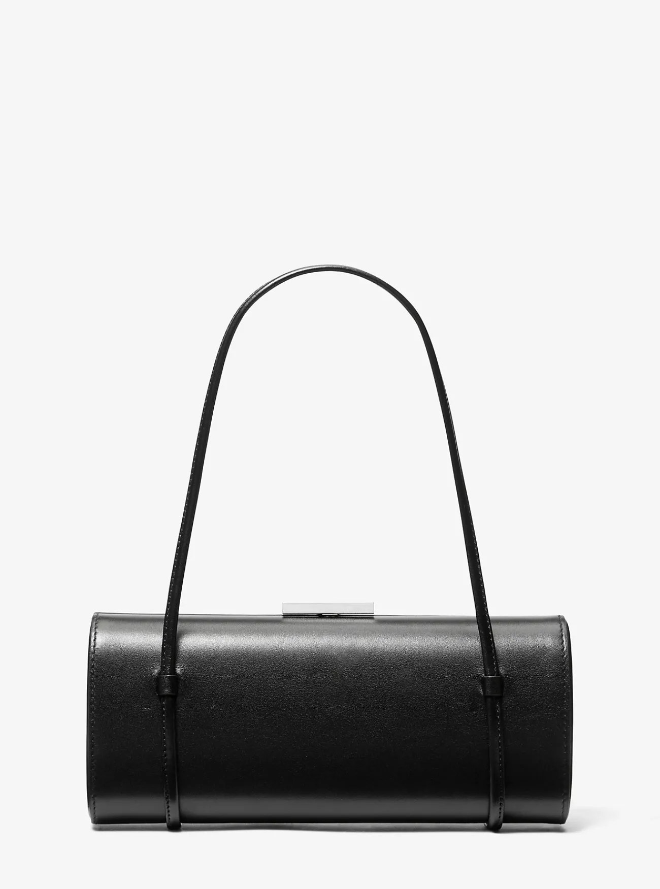 Michael Kors Kokertas Natalie van leer ZWART Sale