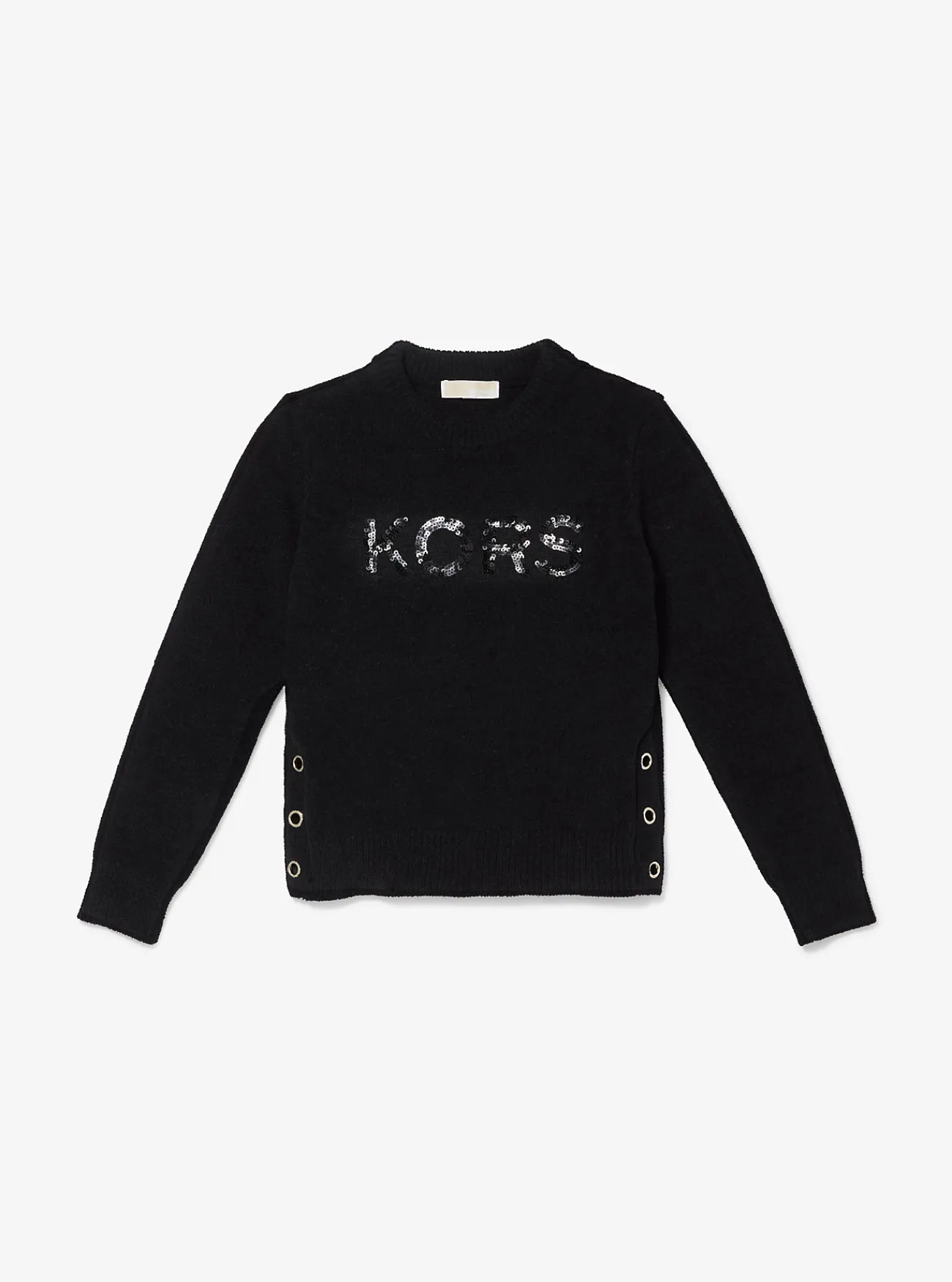 Michael Kors KORS sweater met lovertjes ZWART Clearance