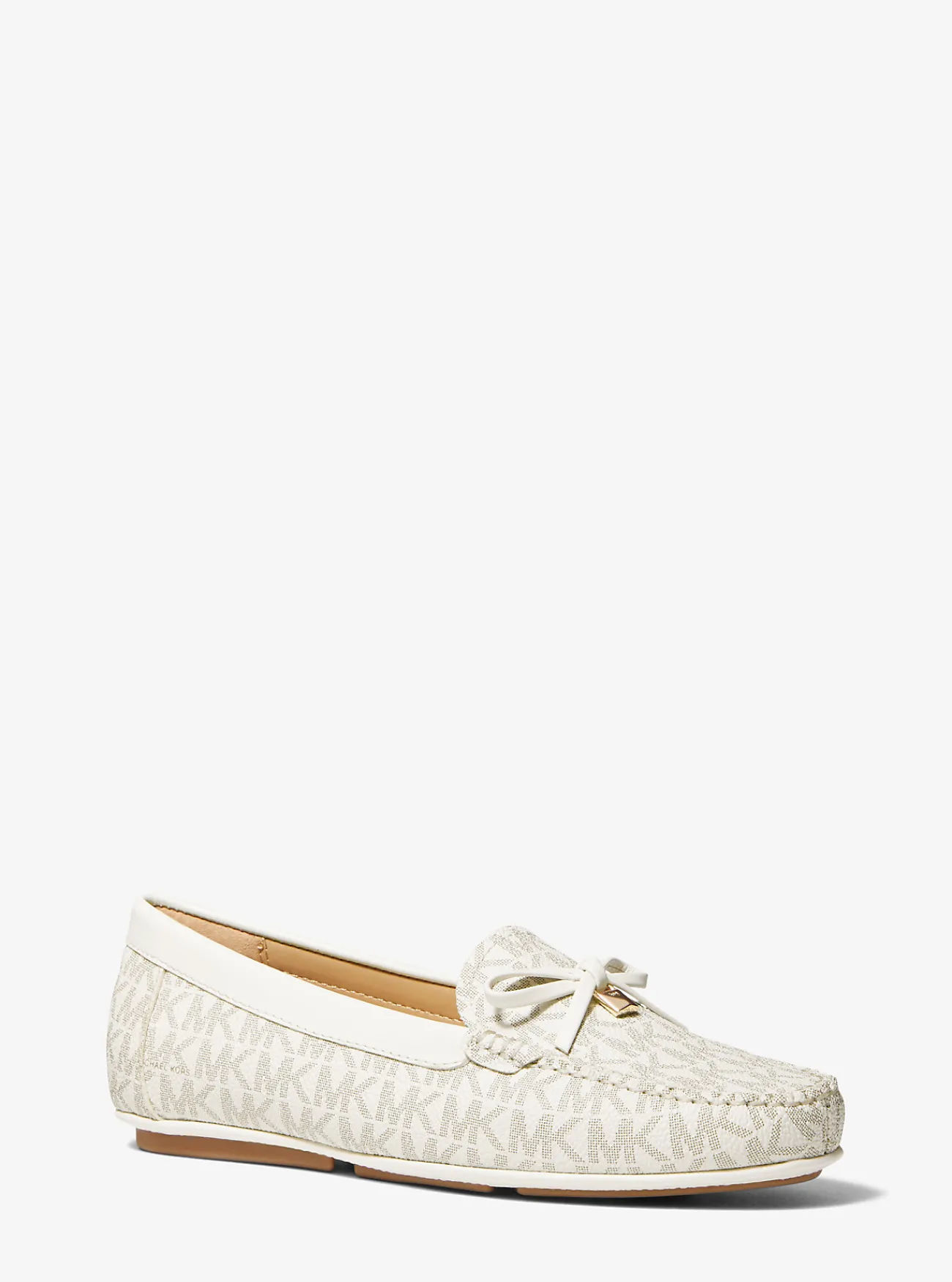 Michael Kors Loafer Juliette met logo VANILLE Clearance
