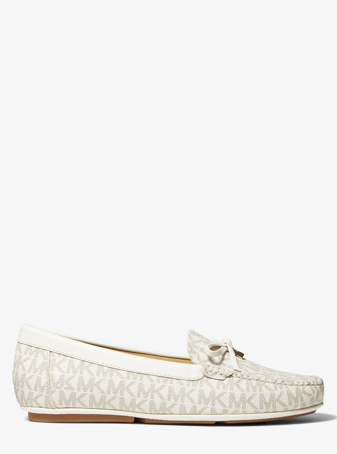 Michael Kors Loafer Juliette met logo VANILLE Clearance
