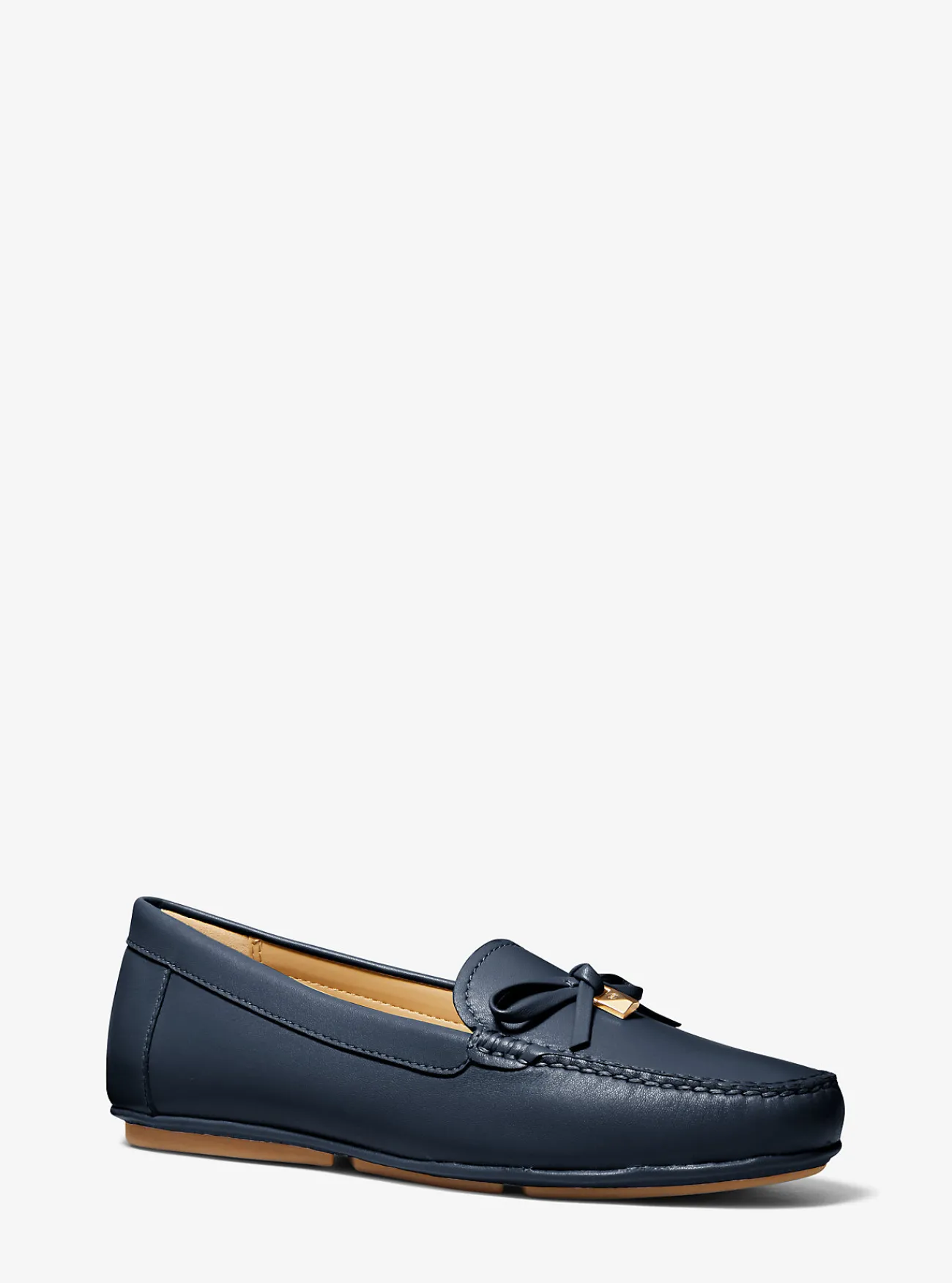Michael Kors Loafer Juliette van leer MARINEBLAUW Sale