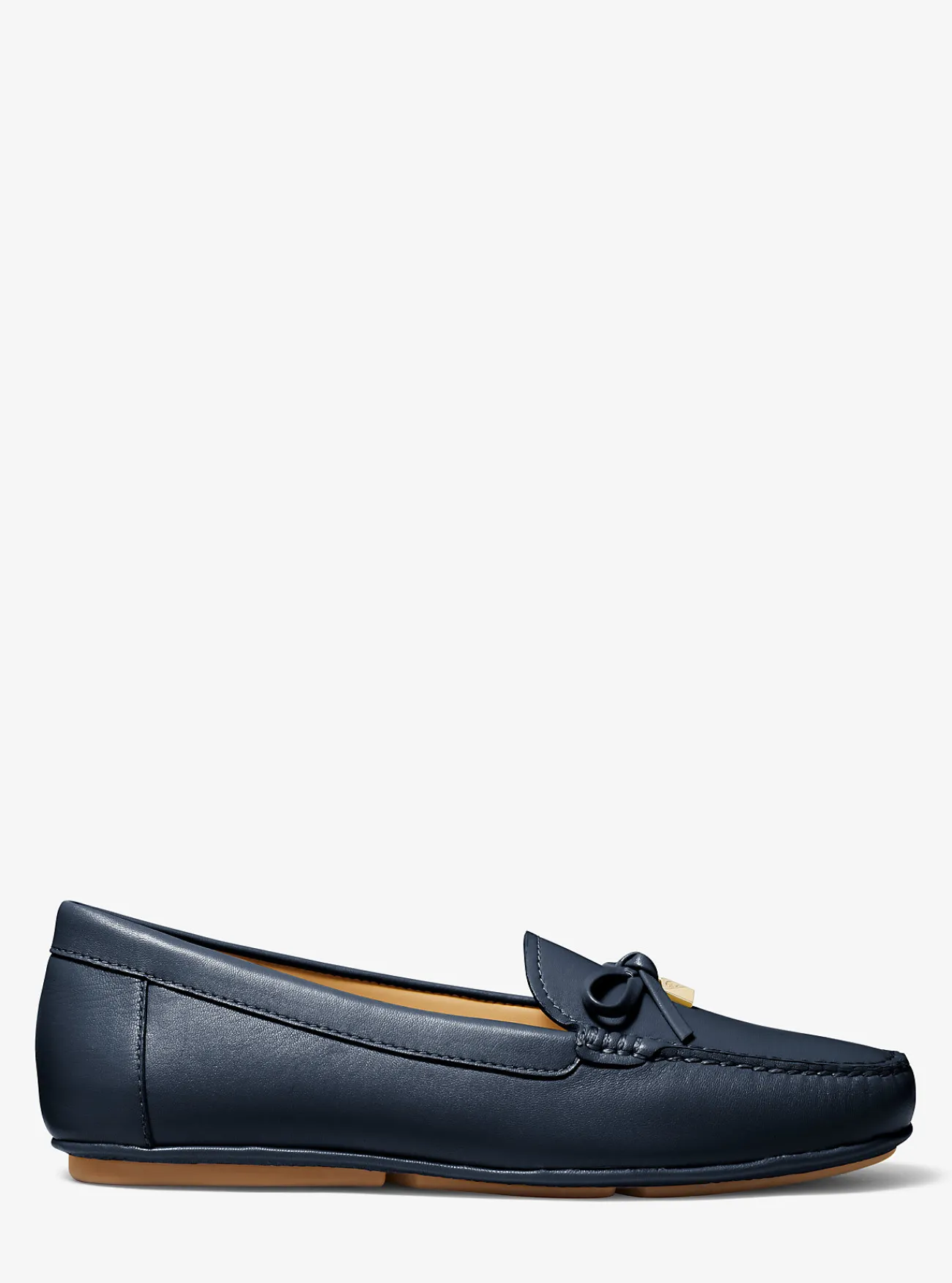Michael Kors Loafer Juliette van leer MARINEBLAUW Sale