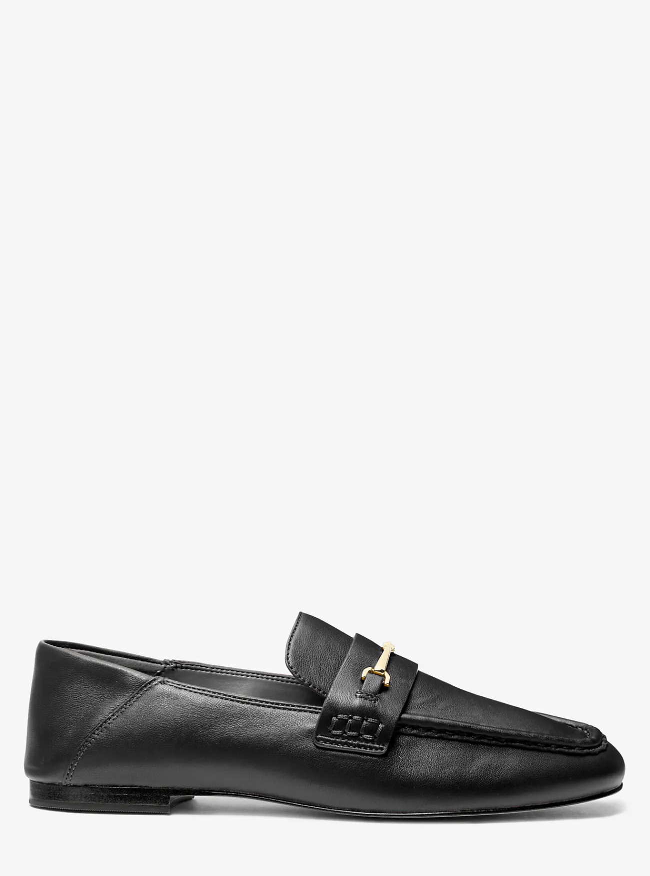 Michael Kors Loafer Lena van leer ZWART Sale