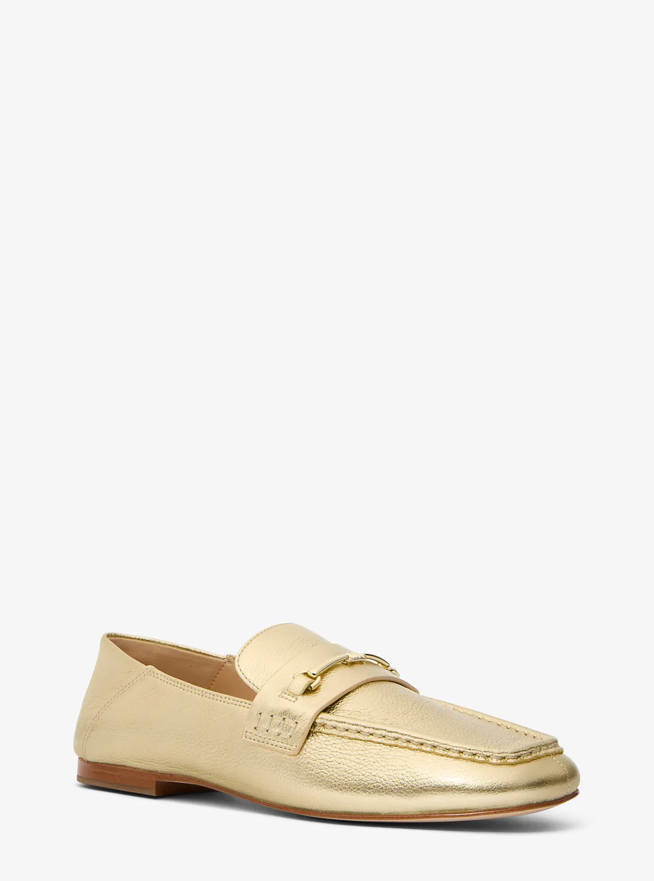Michael Kors Loafer Lena van metallic leer LICHTGOUD Hot