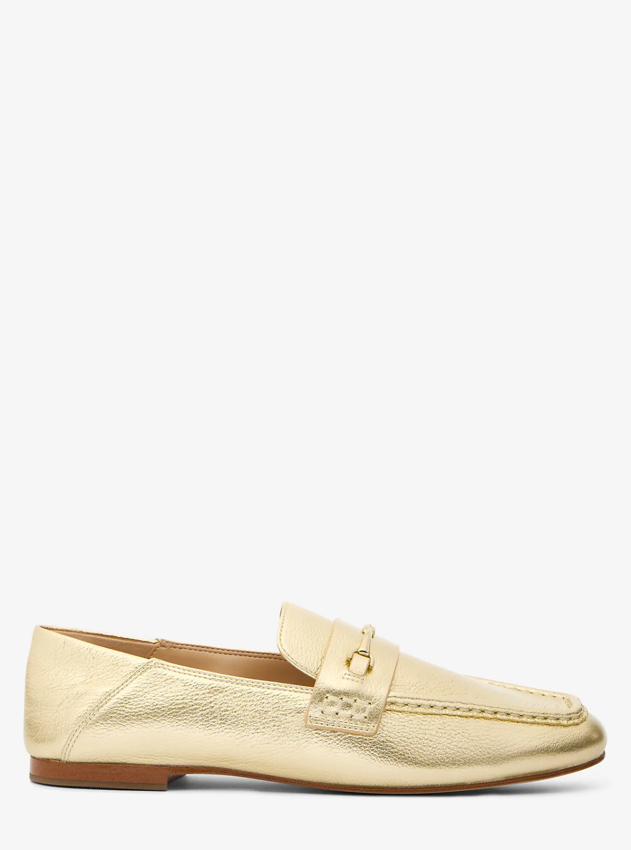 Michael Kors Loafer Lena van metallic leer LICHTGOUD Hot