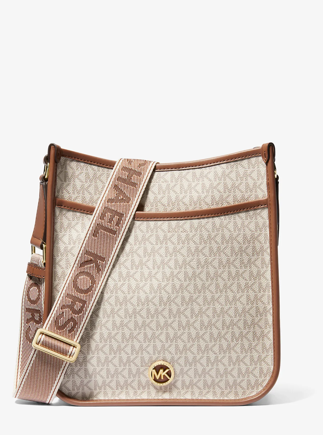 Michael Kors Luisa grote messengertas met kenmerkend logo Online