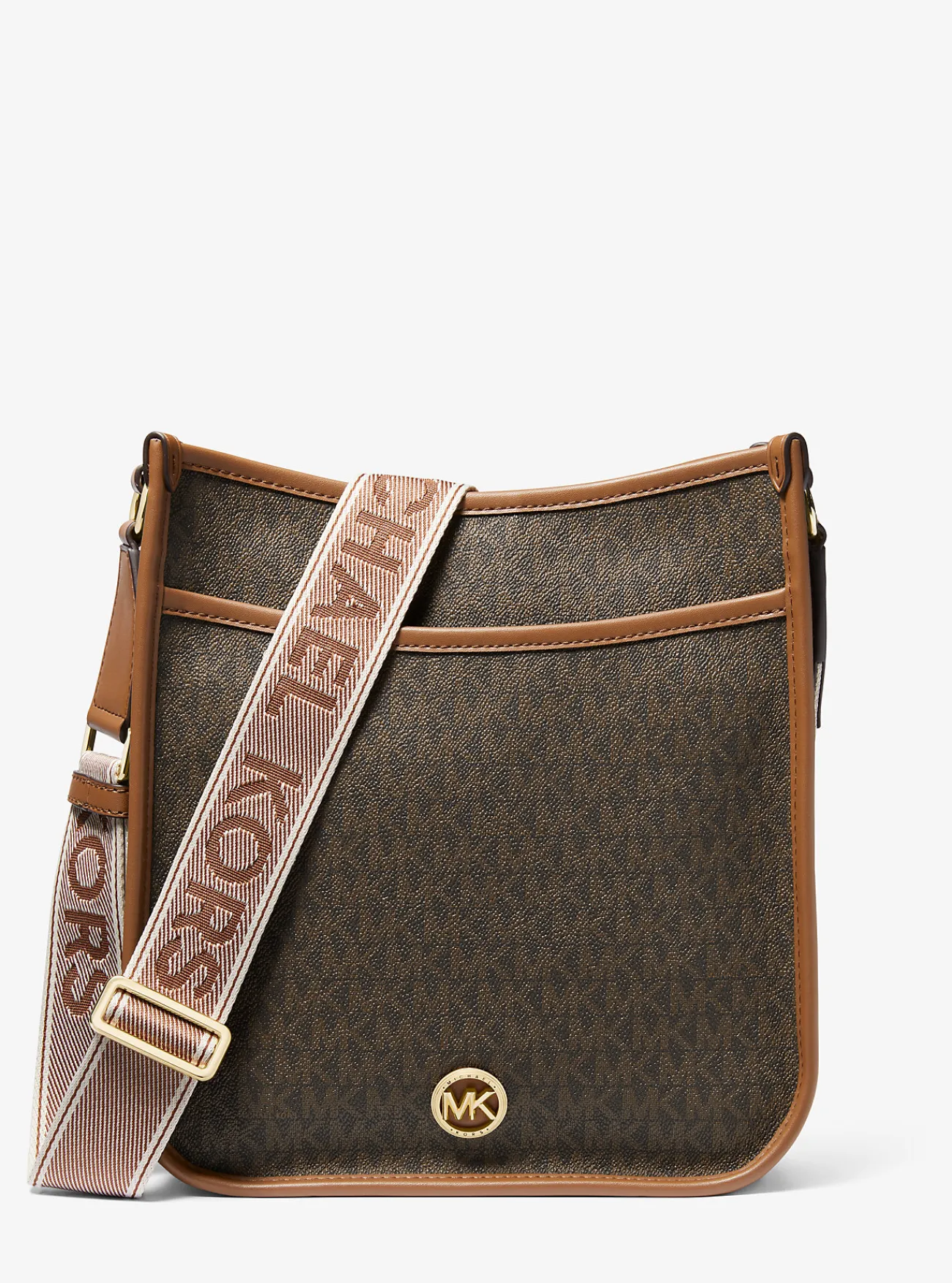 Michael Kors Luisa grote messengertas met kenmerkend logo Clearance