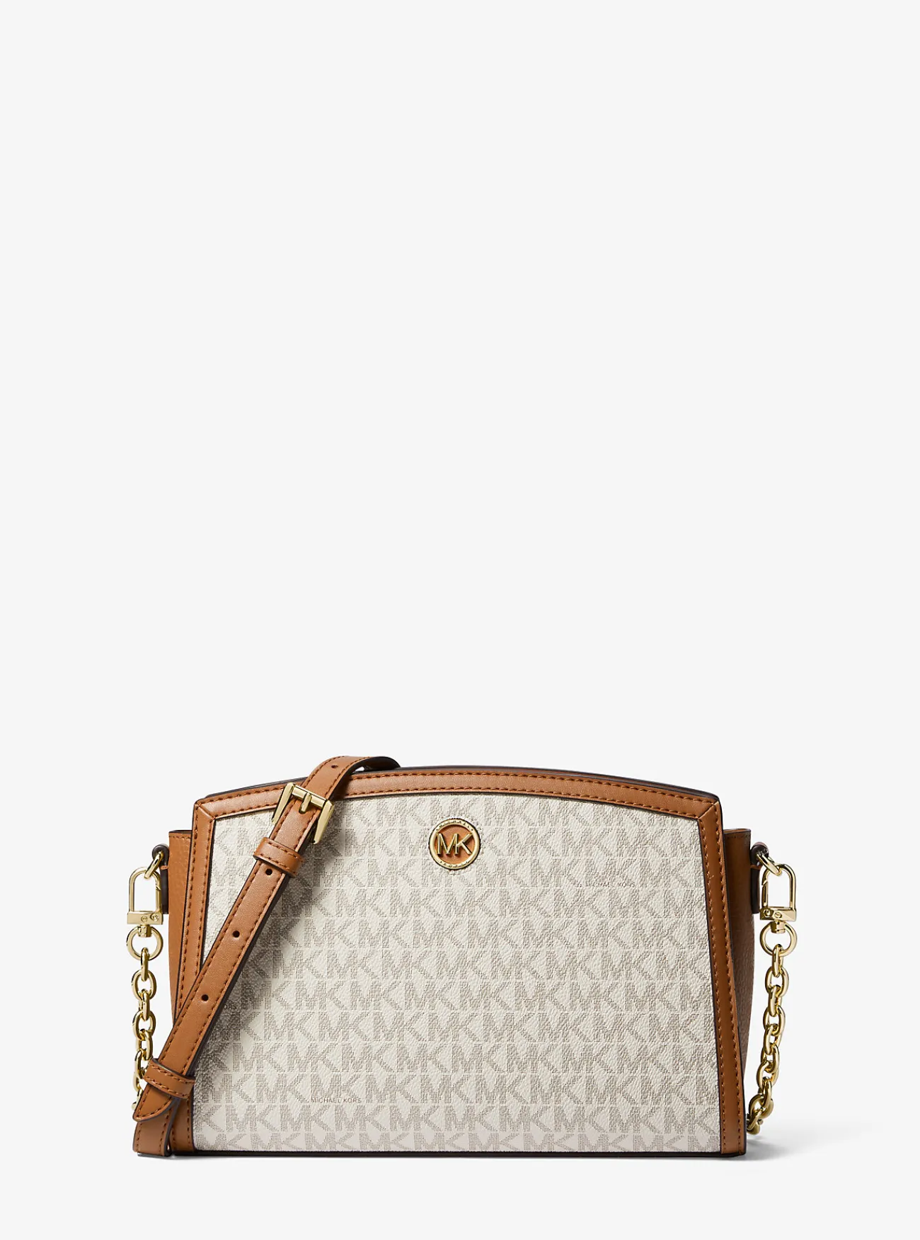 Michael Kors Messengertas Chantal met kenmerkend logo, groot Discount