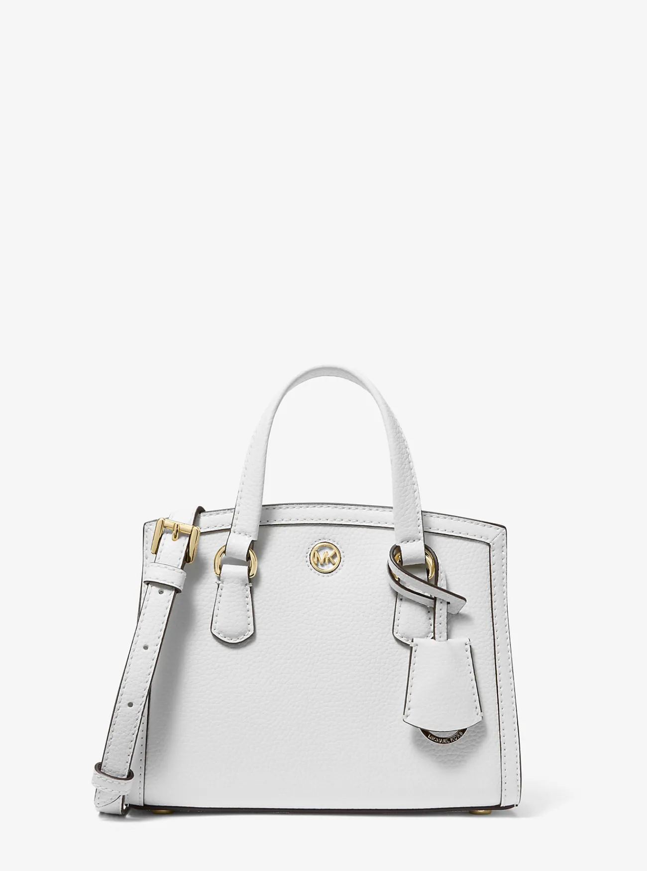 Michael Kors Messengertas Chantal van getrommeld leer, extra klein OPTISCHWIT Online