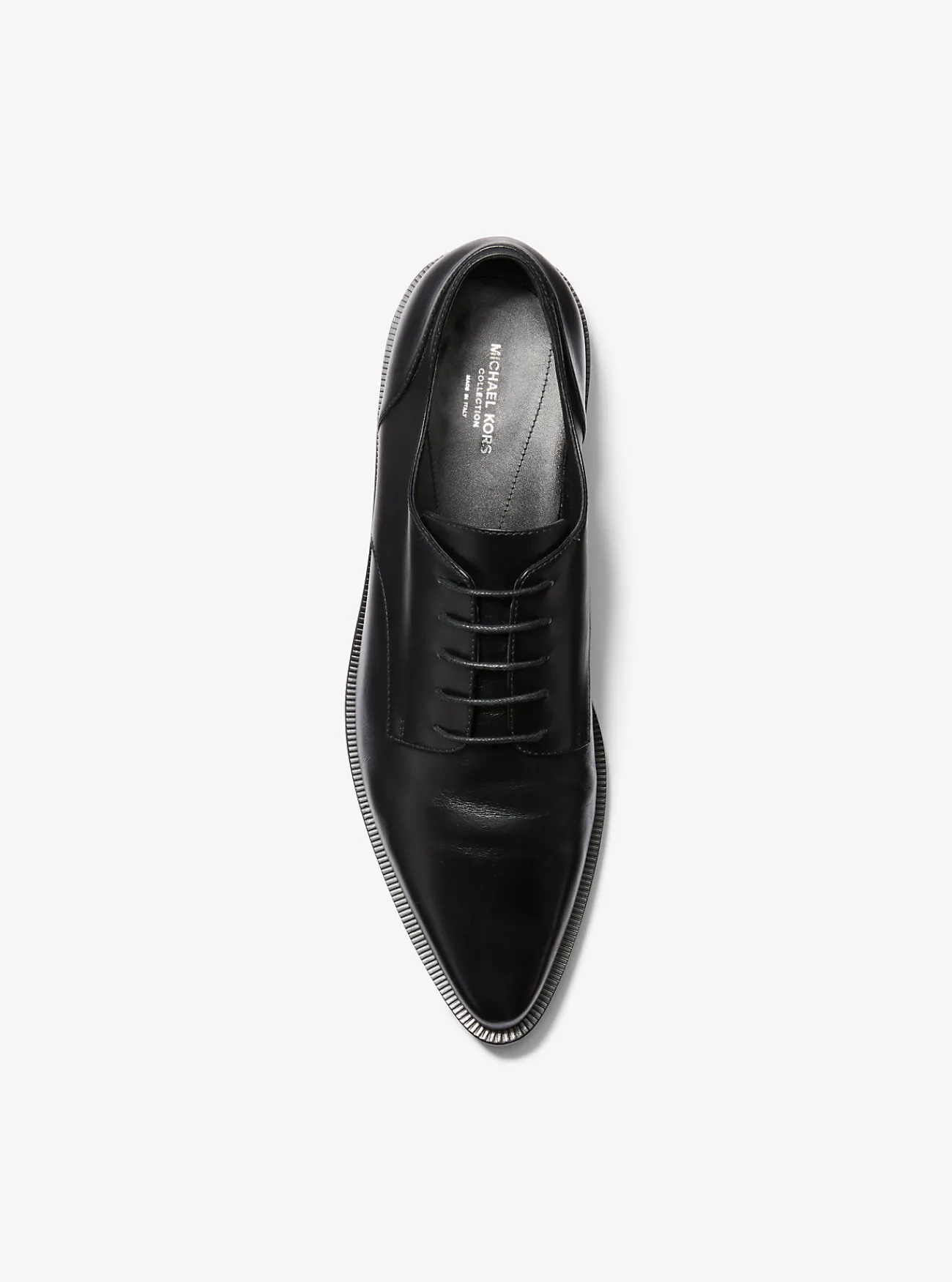 Michael Kors Oxford Annette van leer ZWART Clearance