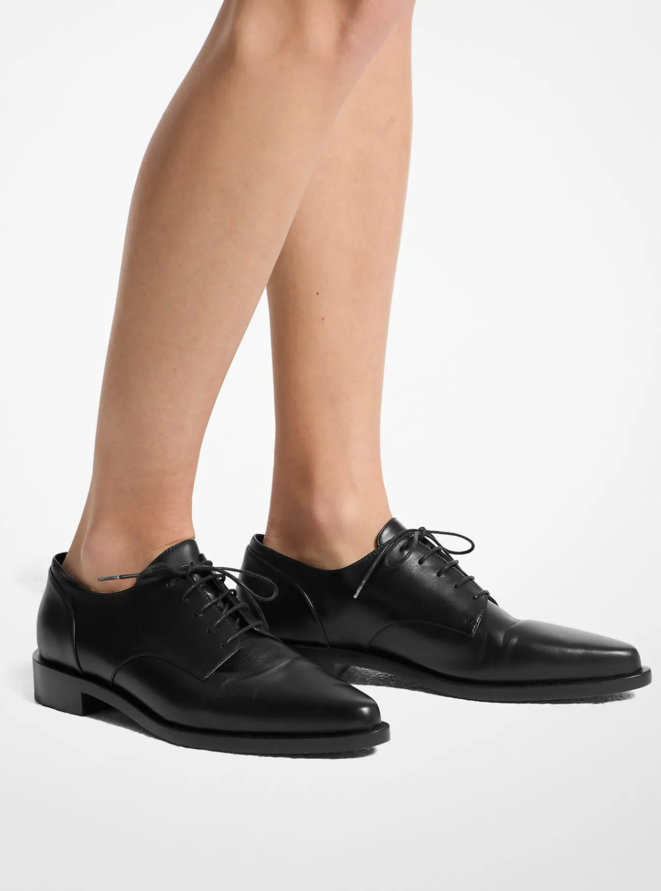 Michael Kors Oxford Annette van leer ZWART Clearance