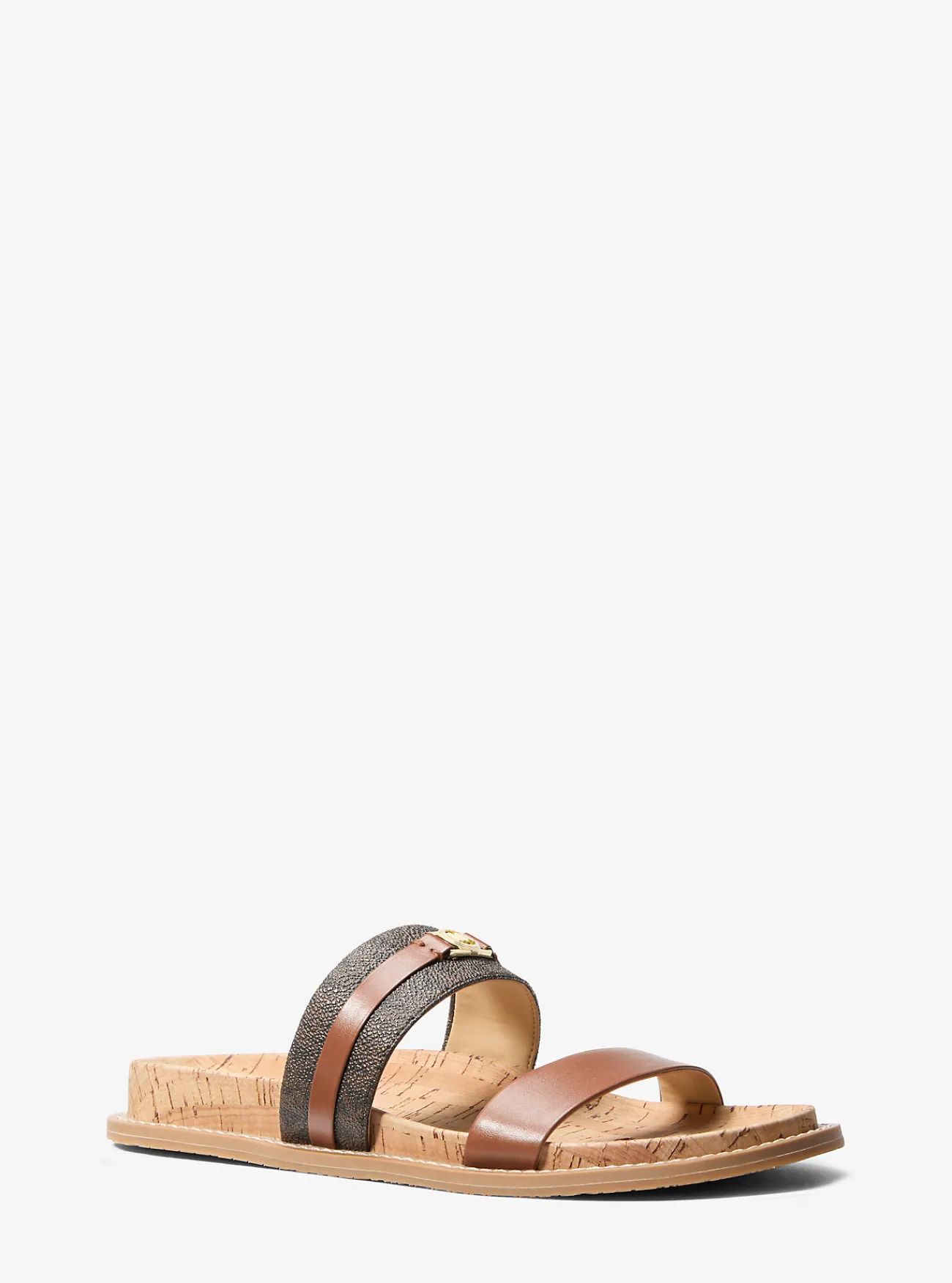 Michael Kors Platte slipper Mandy met kenmerkend logo Best