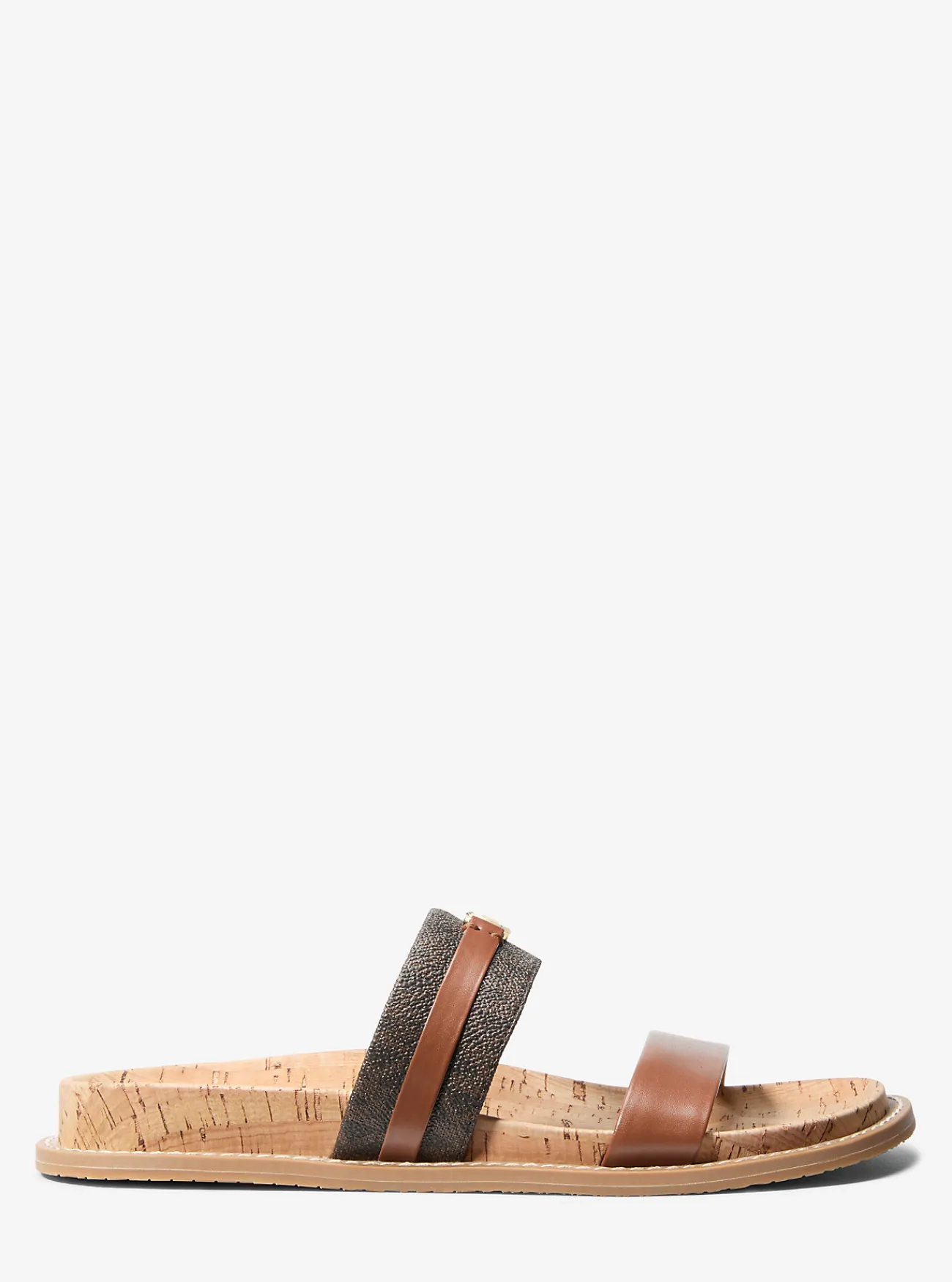 Michael Kors Platte slipper Mandy met kenmerkend logo Best