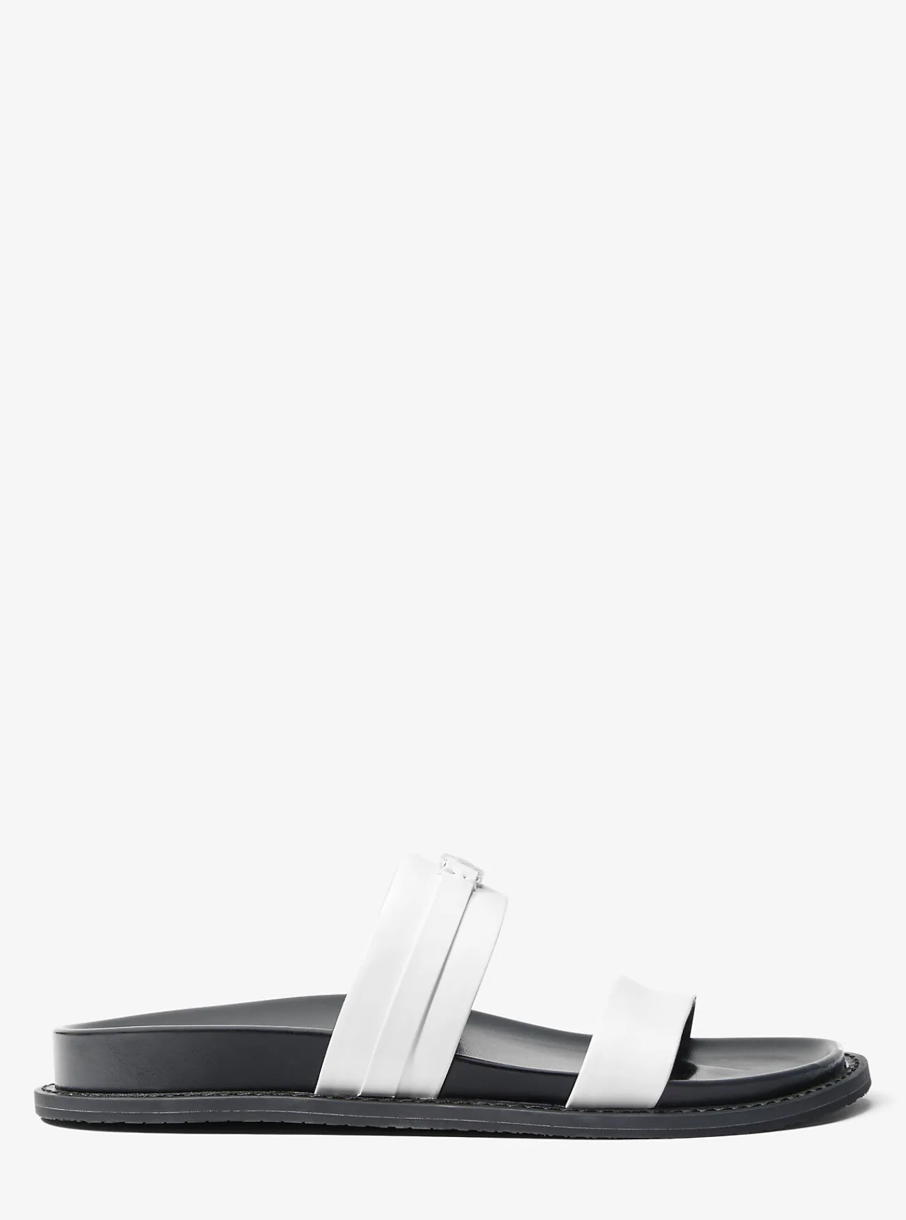 Michael Kors Platte slipper Mandy van leer OPTISCHWIT Best