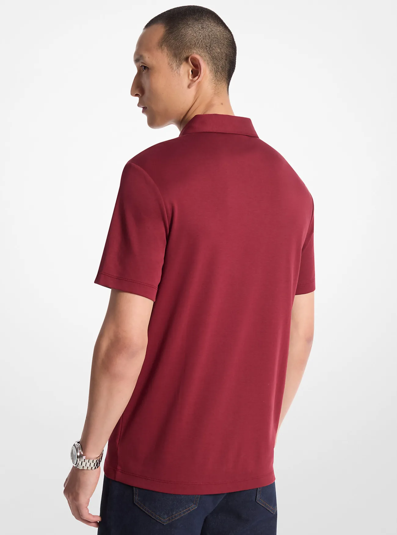 Michael Kors Poloshirt van katoen met geborduurd logo New