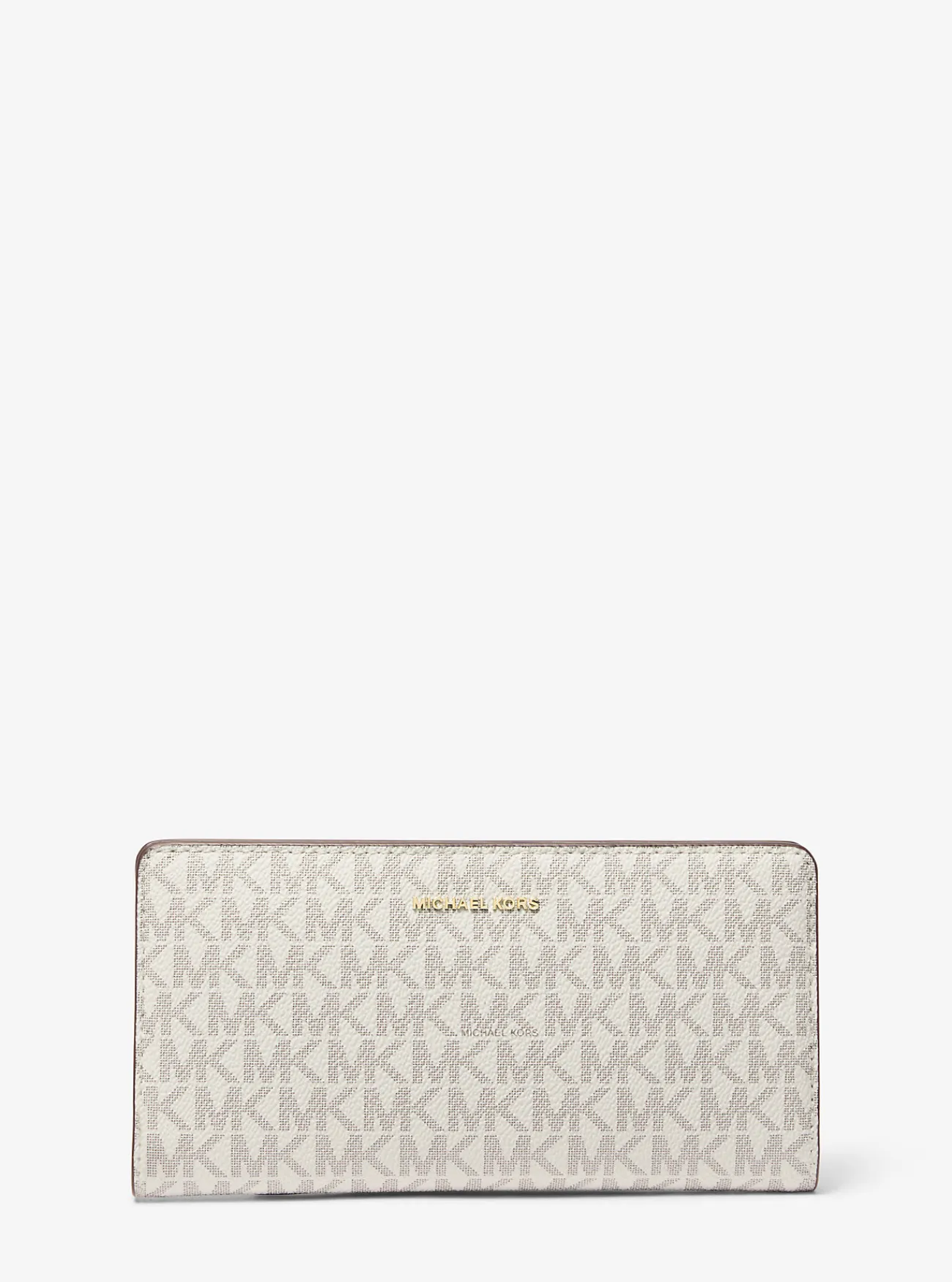 Michael Kors Portefeuille Bryant met kenmerkend logo en drukknoop, groot Online