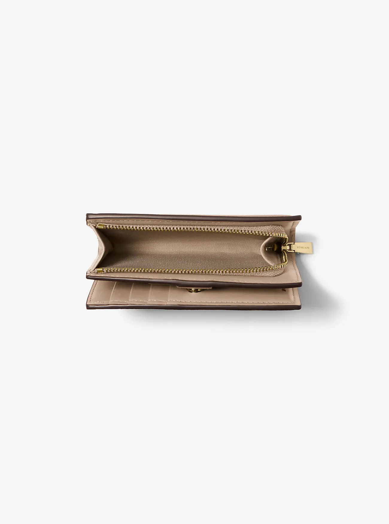 Michael Kors Portefeuille Bryant van getrommeld leer, middelgroot BERK Best
