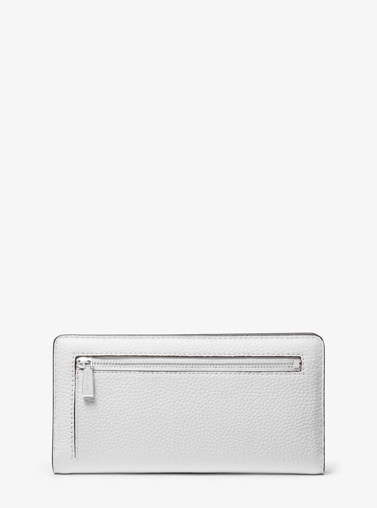 Michael Kors Portefeuille Bryant van getrommeld leer met drukknoop, groot OPTISCHWIT Hot