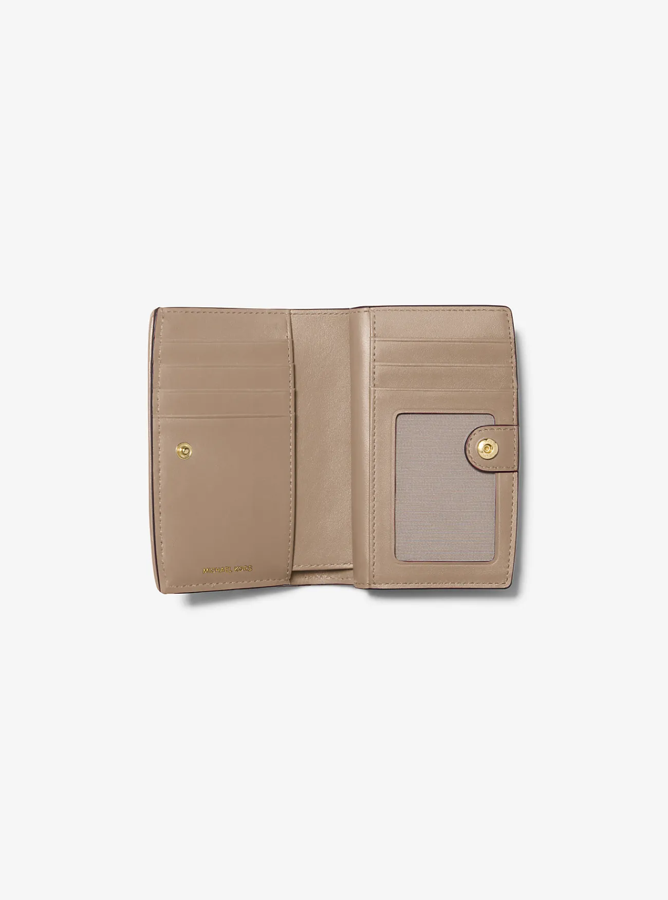 Michael Kors Portefeuille Bryant van jacquard met logo, middelgroot BERK Best