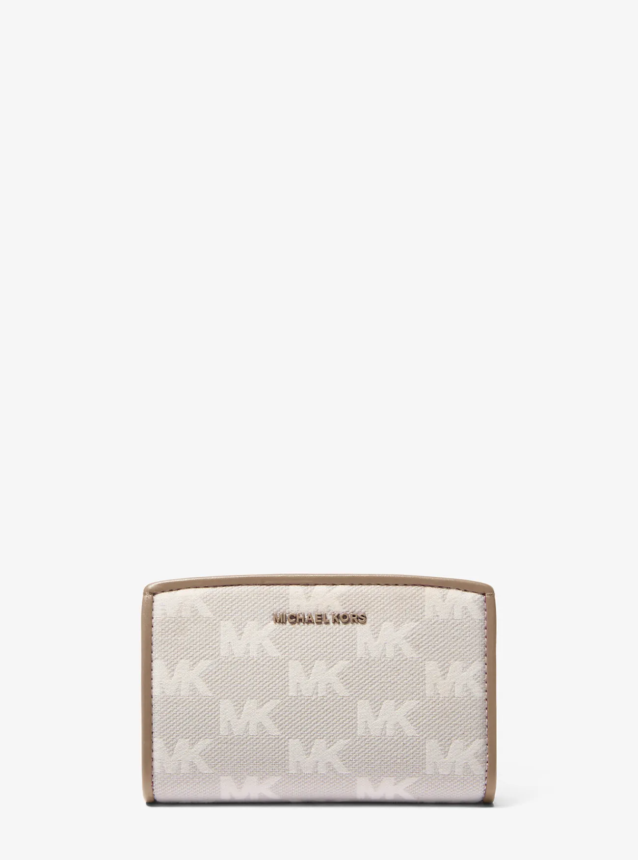Michael Kors Portefeuille Bryant van jacquard met logo, middelgroot BERK Best