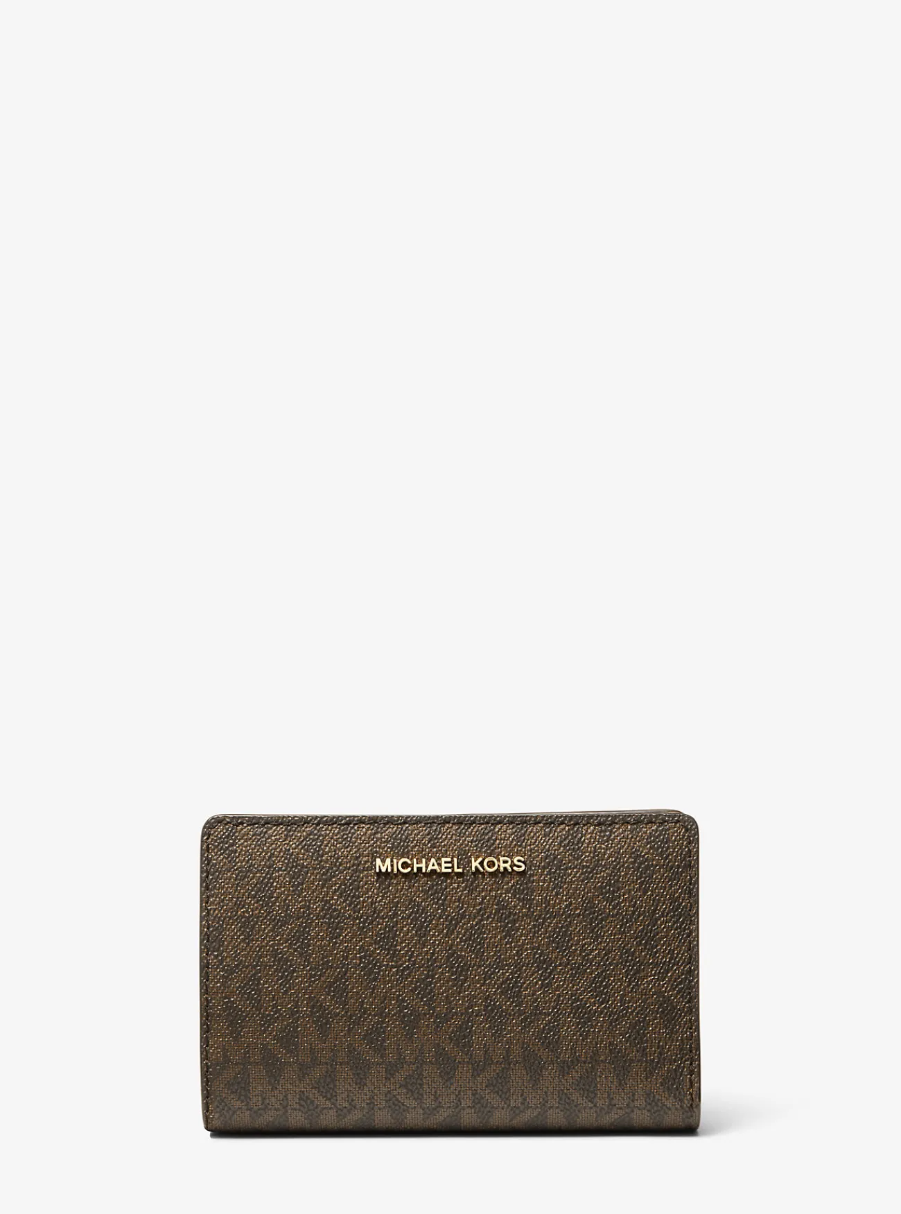 Michael Kors Portefeuille Empire met kenmerkend logo, middelgroot Discount