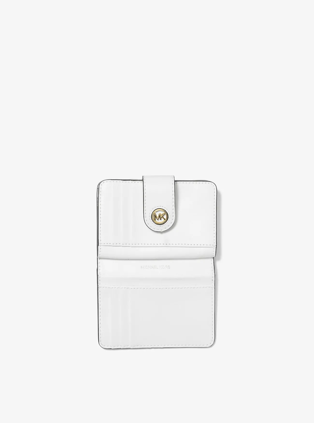 Michael Kors Portefeuille Mercer van leer, klein OPTISCHWIT Discount