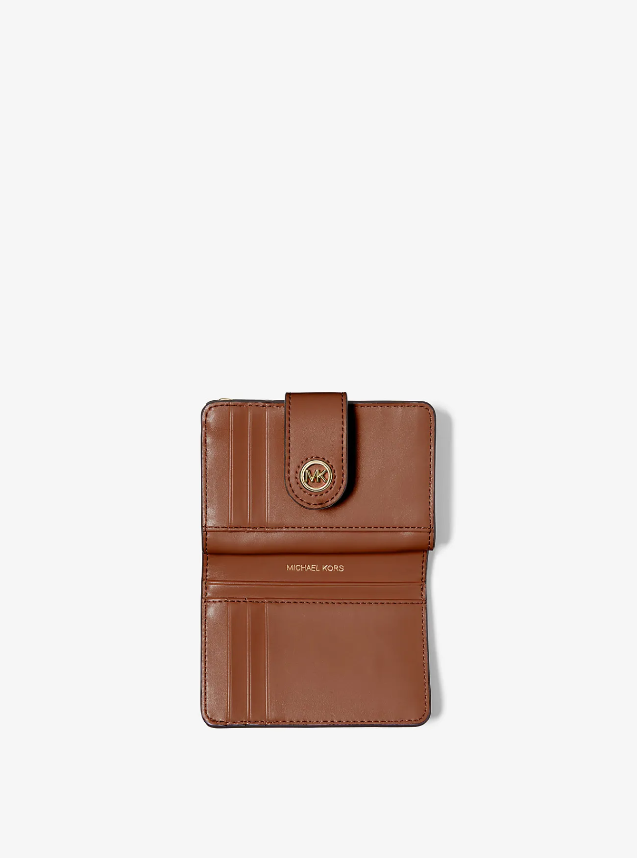 Michael Kors Portefeuille Mercer van leer, klein LUGGAGE Clearance
