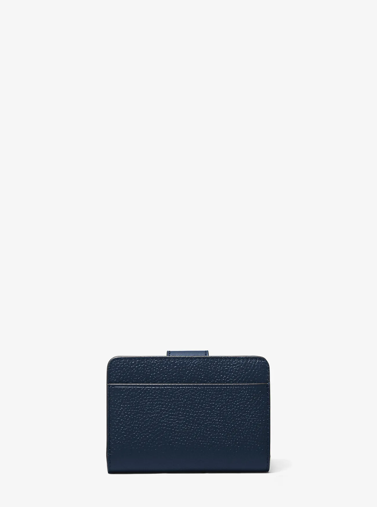 Michael Kors Portefeuille van leer, klein MARINEBLAUW Outlet