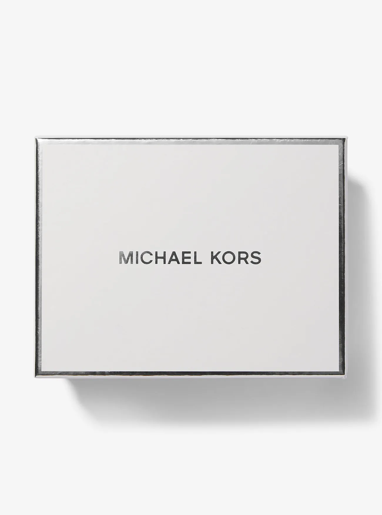 Michael Kors Portefeuille van leer, klein MARINEBLAUW Outlet