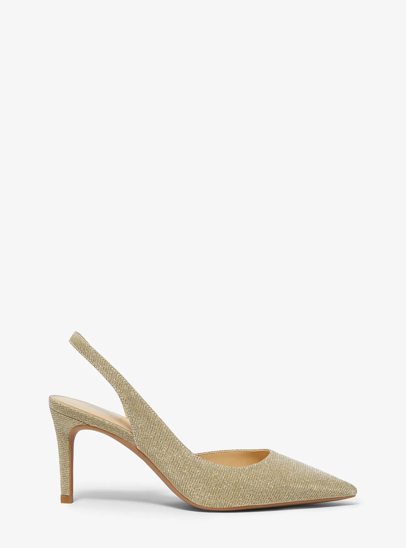 Michael Kors Pump Alina Flex van glittermesh met slingback LICHTGOUD Best