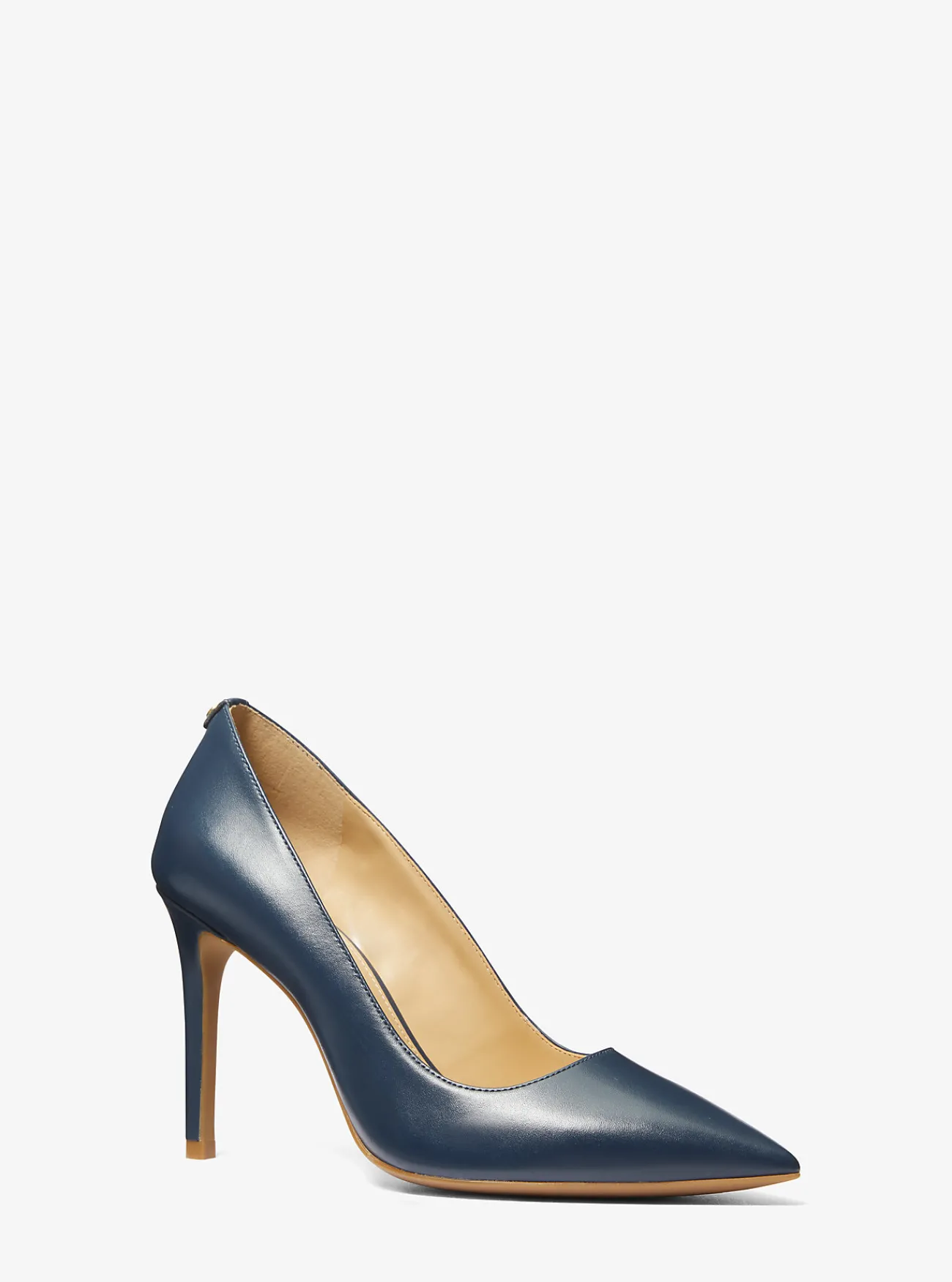 Michael Kors Pump Alina Flex van leer MARINEBLAUW Best