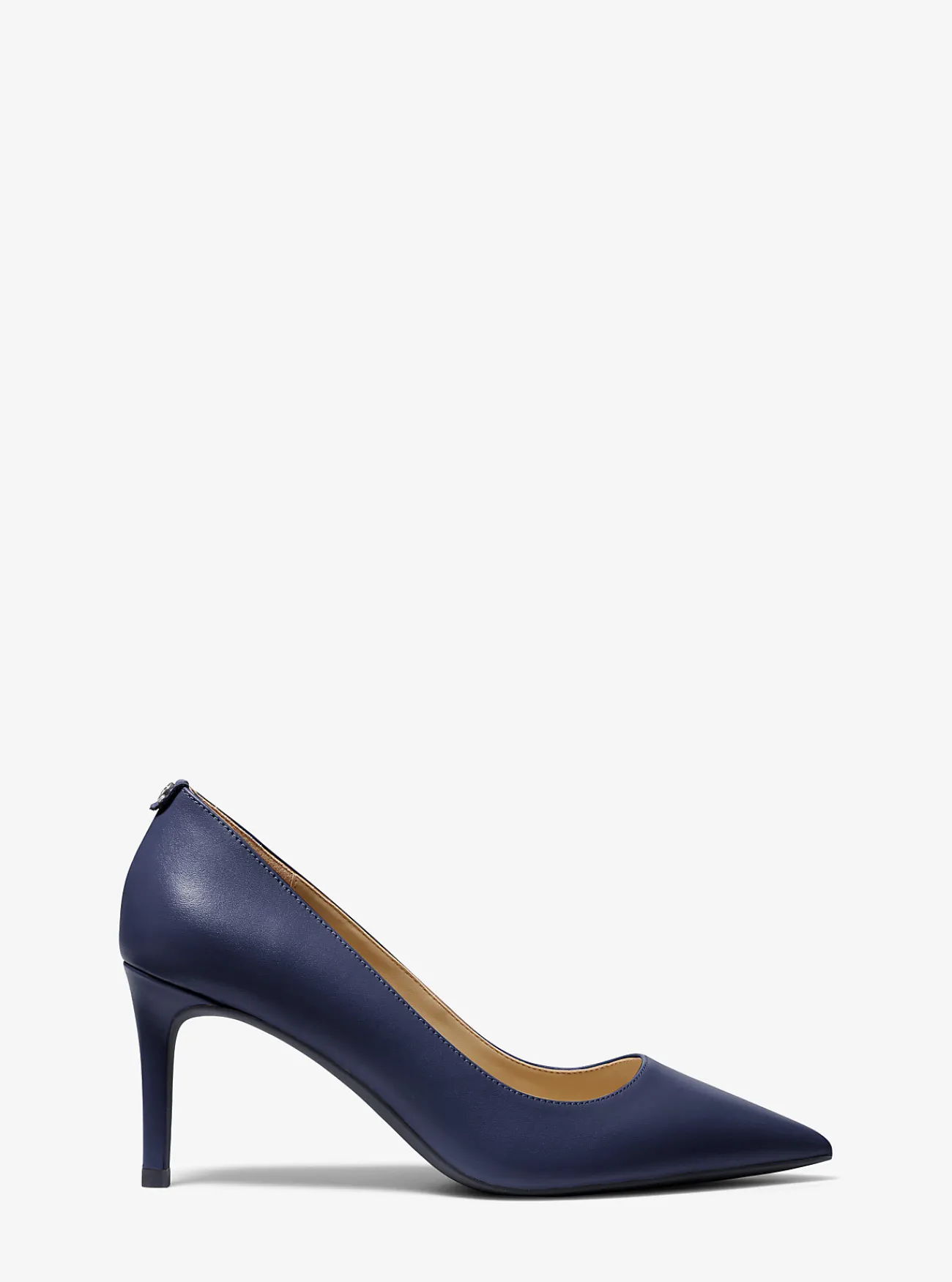 Michael Kors Pump Alina Flex van leer MARINEBLAUW New