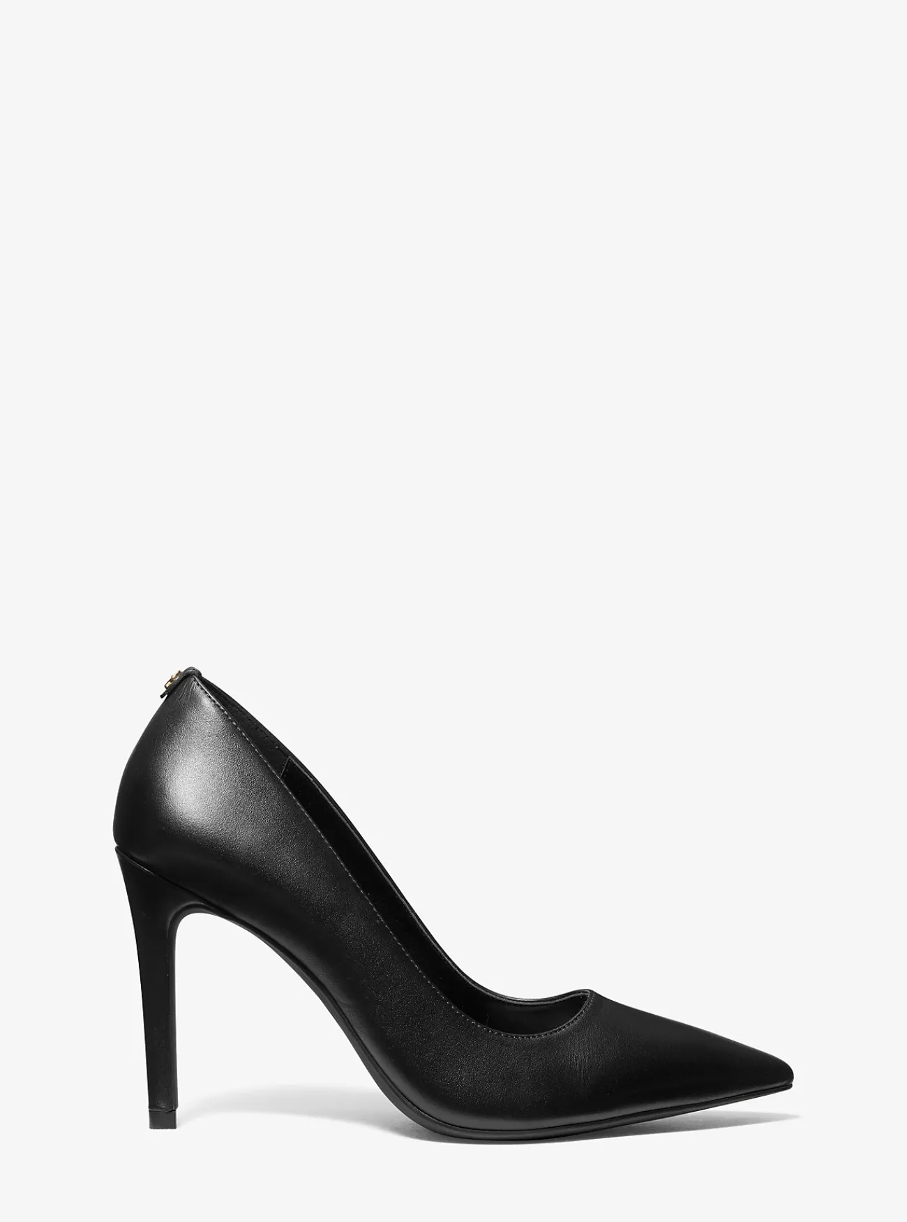 Michael Kors Pump Alina Flex van leer ZWART Clearance