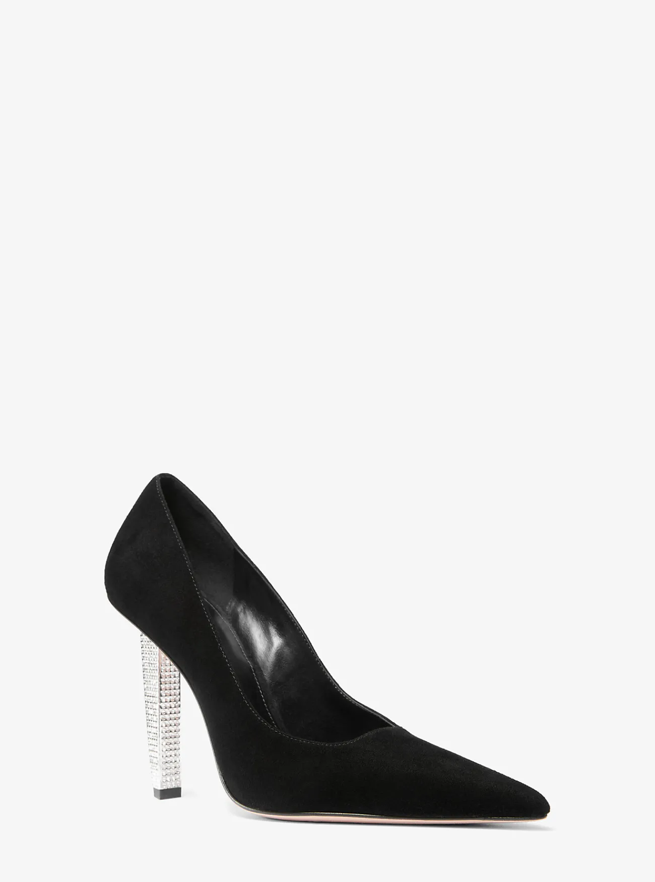 Michael Kors Pump Halle van su&egrave;de ZWART Online