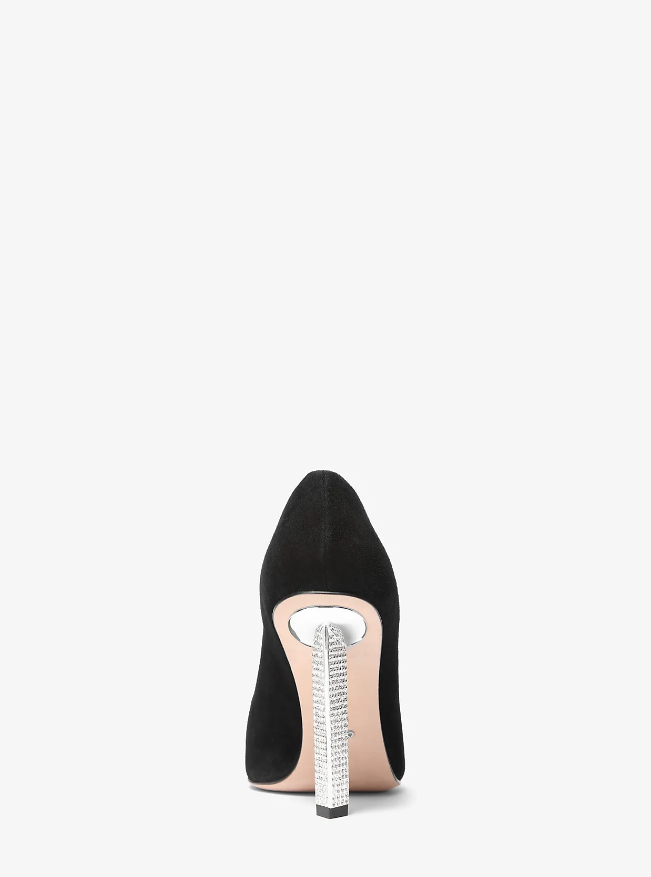 Michael Kors Pump Halle van suède ZWART Online